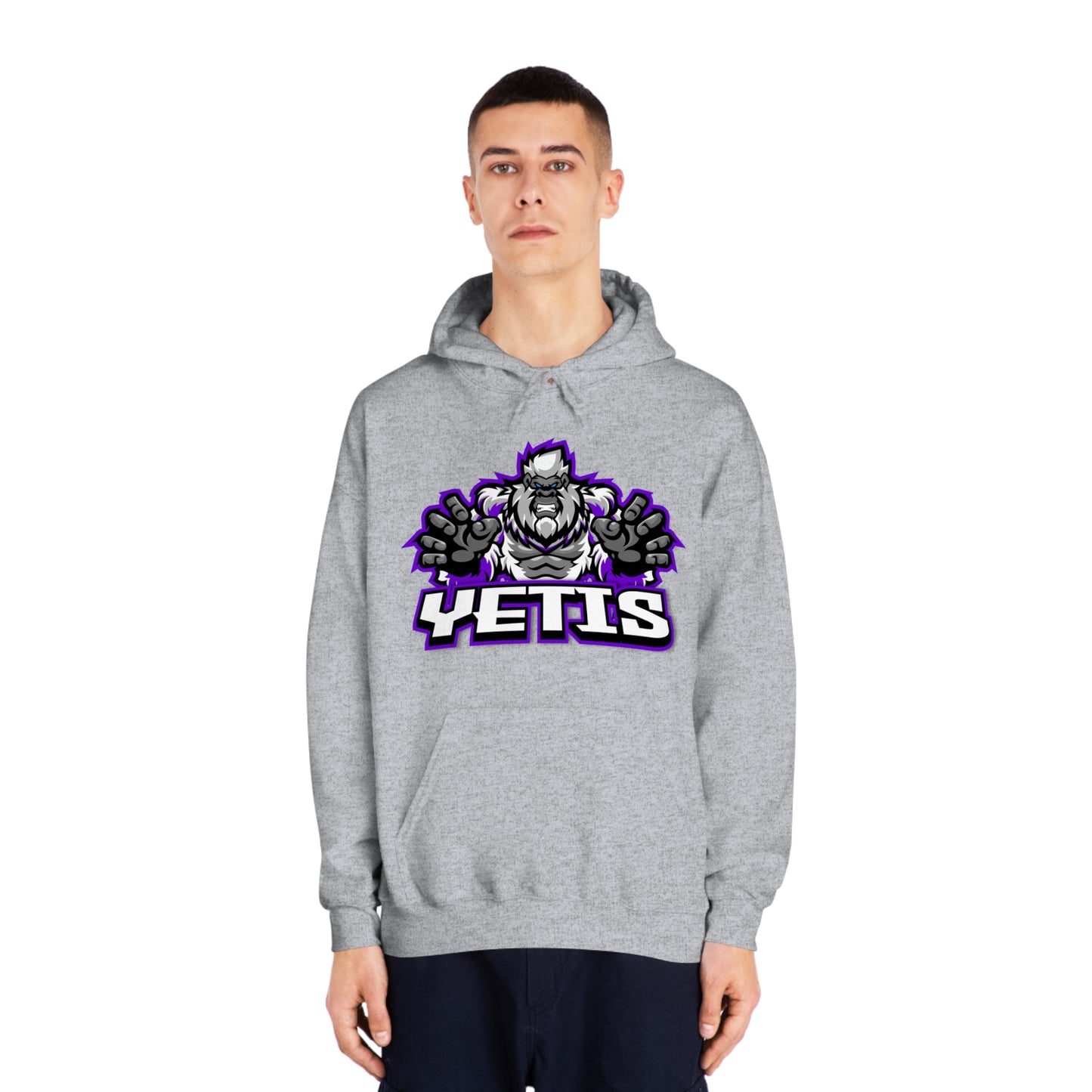 Yetis Logo Unisex DryBlend® Hooded Sweatshirt
