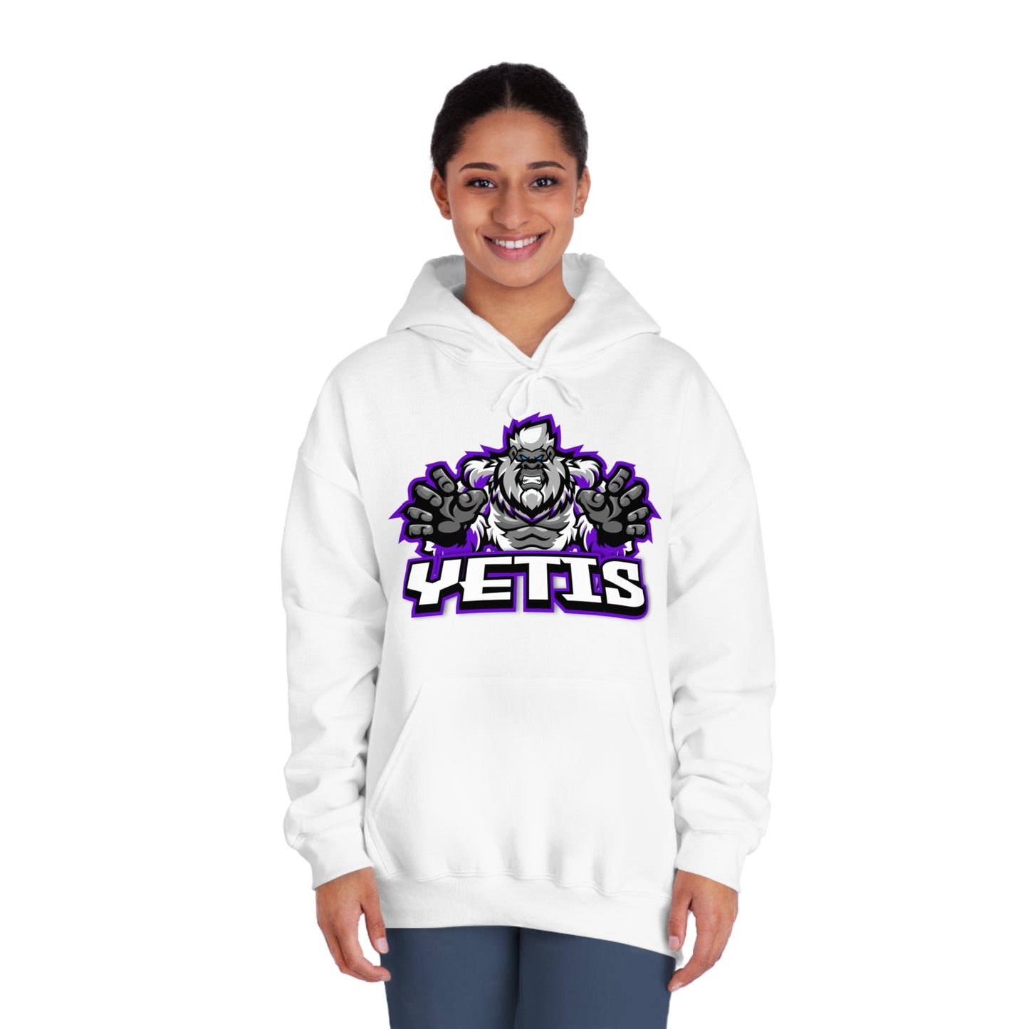 Yetis Logo Unisex DryBlend® Hooded Sweatshirt