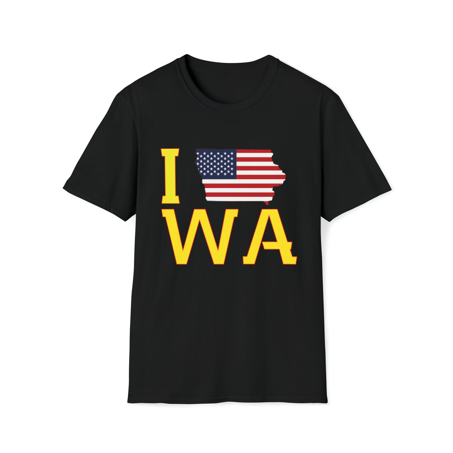 Iowa Patriotic Softstyle T-Shirt