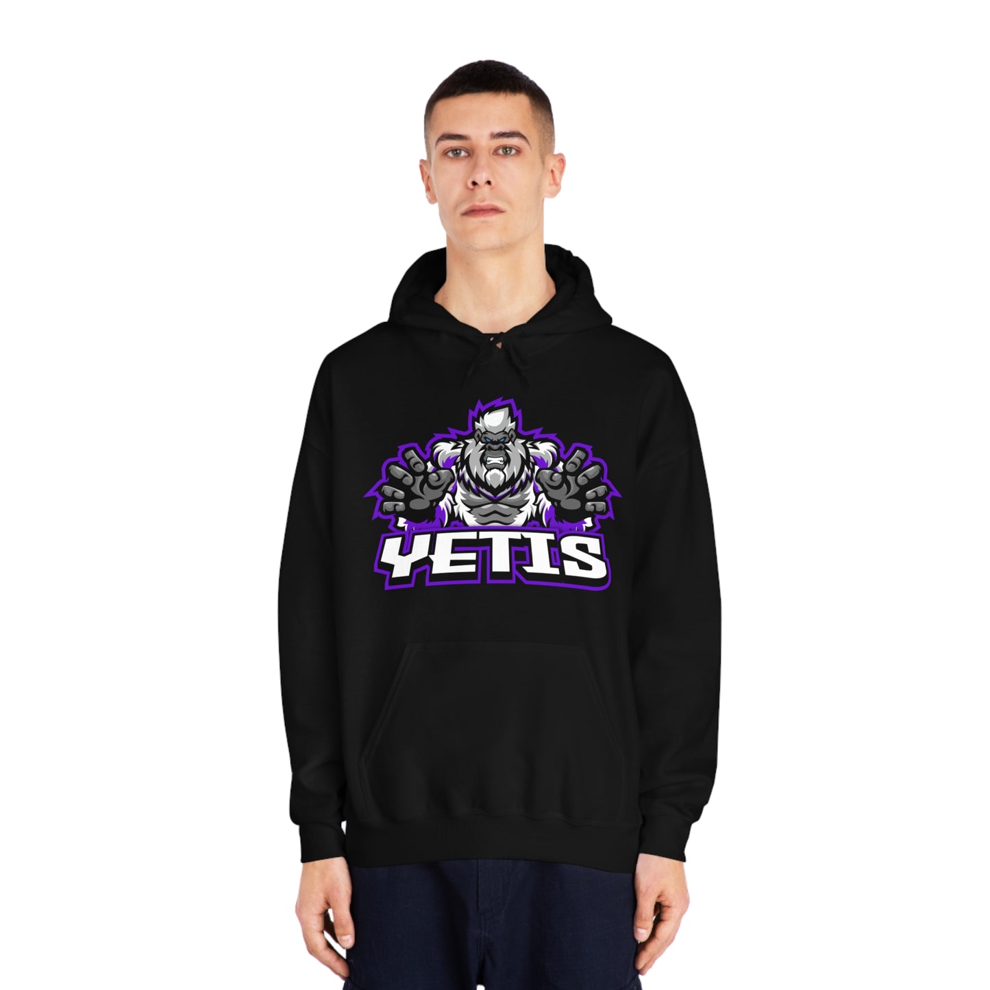 Yetis Logo Unisex DryBlend® Hooded Sweatshirt