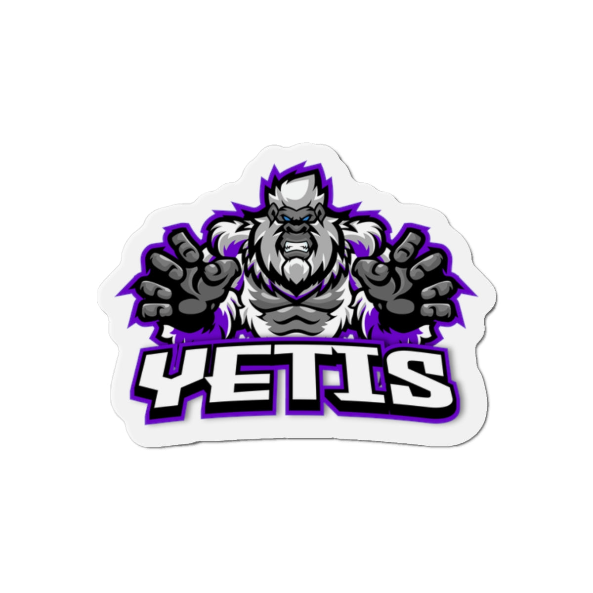 Yeti Logo Die-Cut Magnets