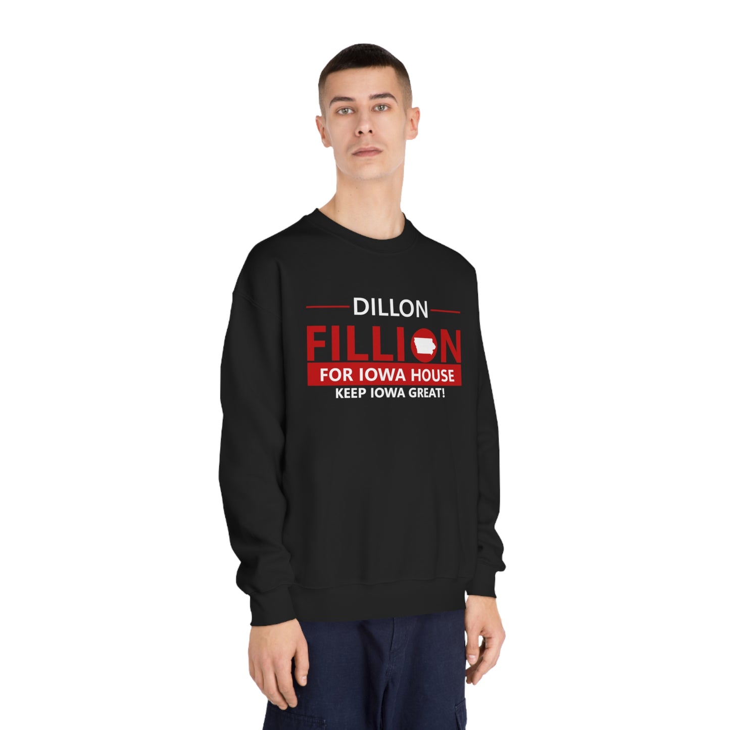 Fillion Unisex DryBlend® Crewneck Sweatshirt