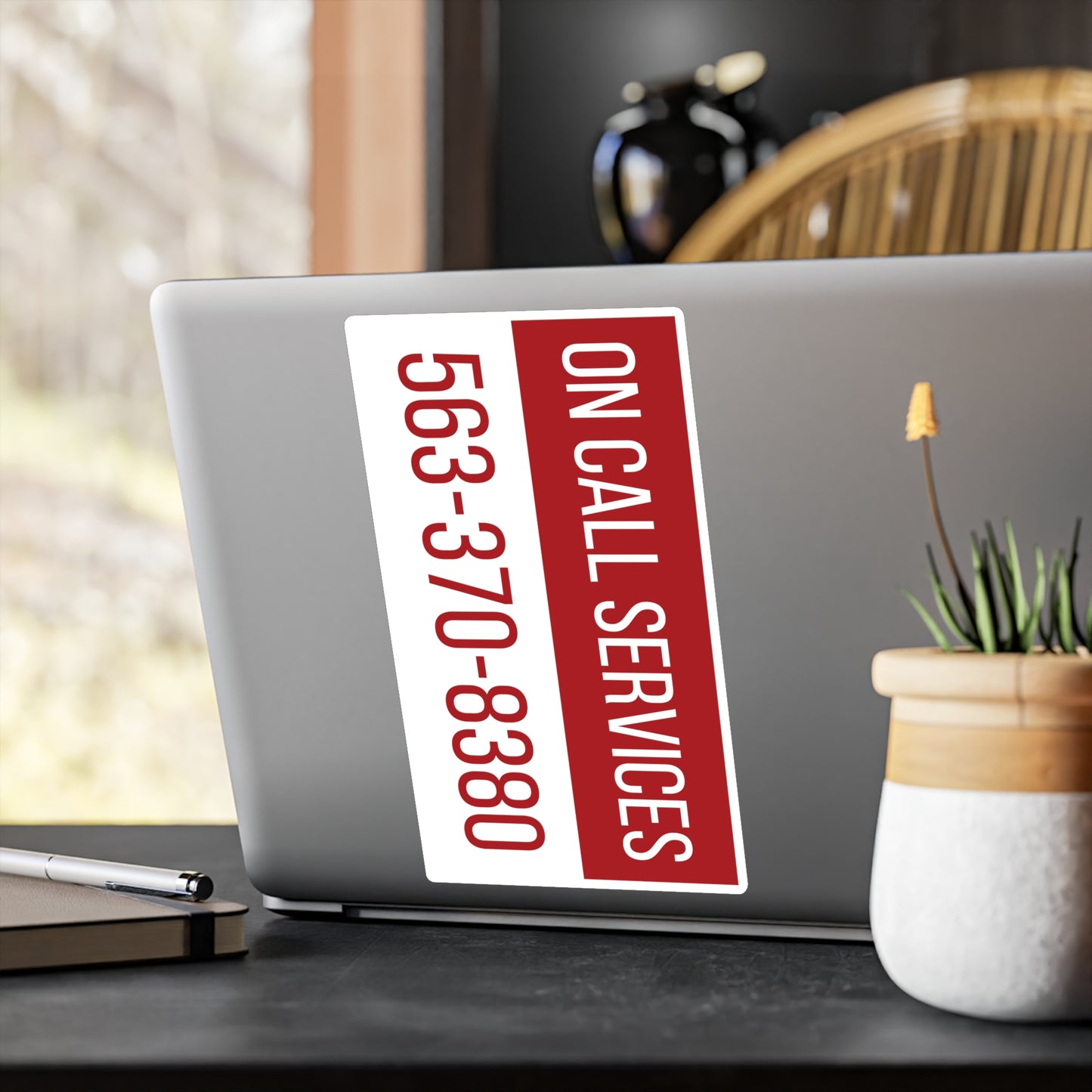 On Call Services Kiss-Cut Vinyl Decals