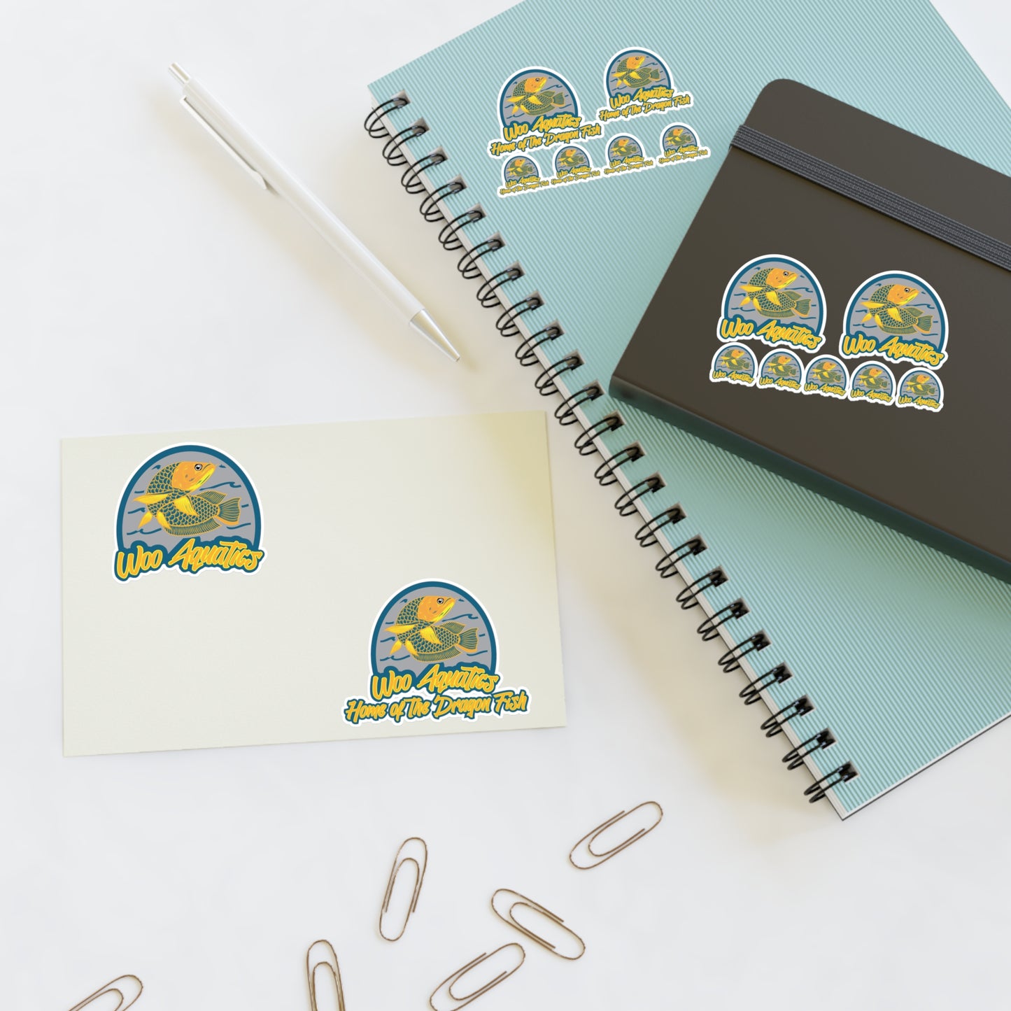 Woo Aquatics Sticker Sheets