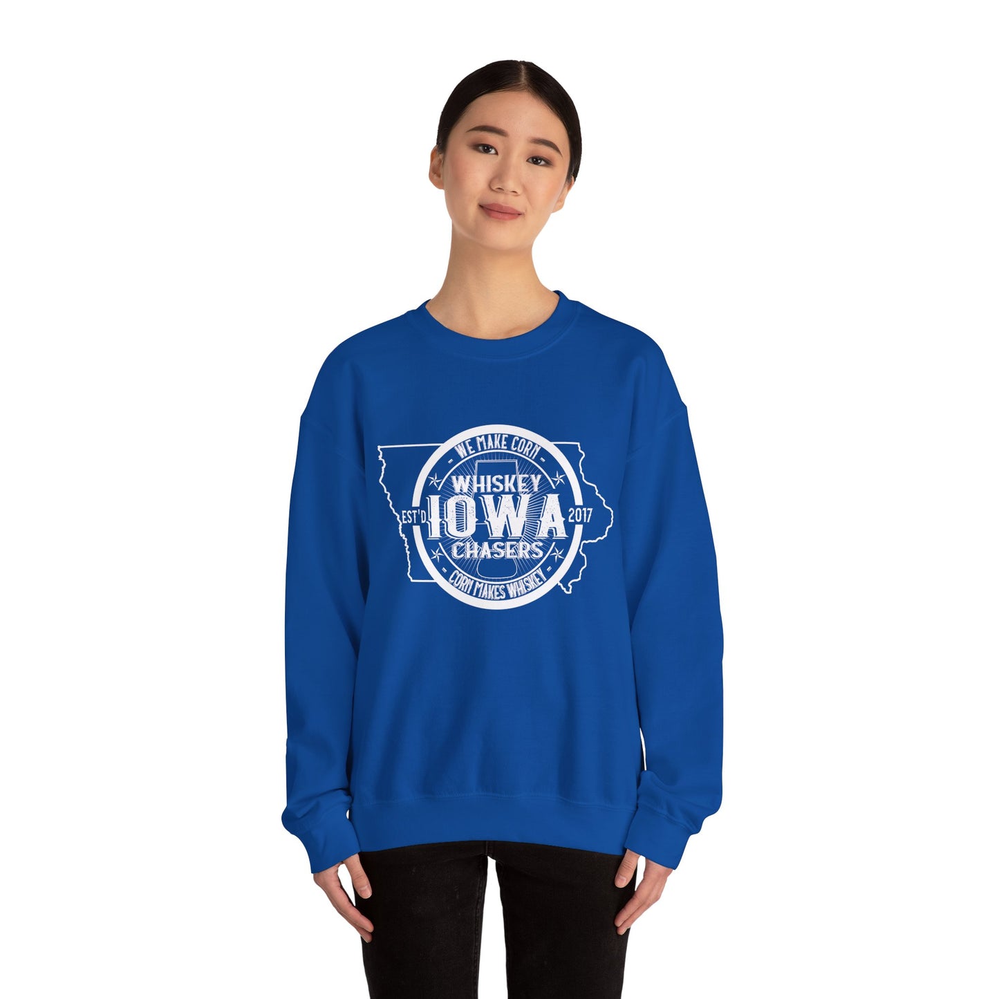 Iowa Whiskey Chasers Heavy Blend™ Crewneck Sweatshirt