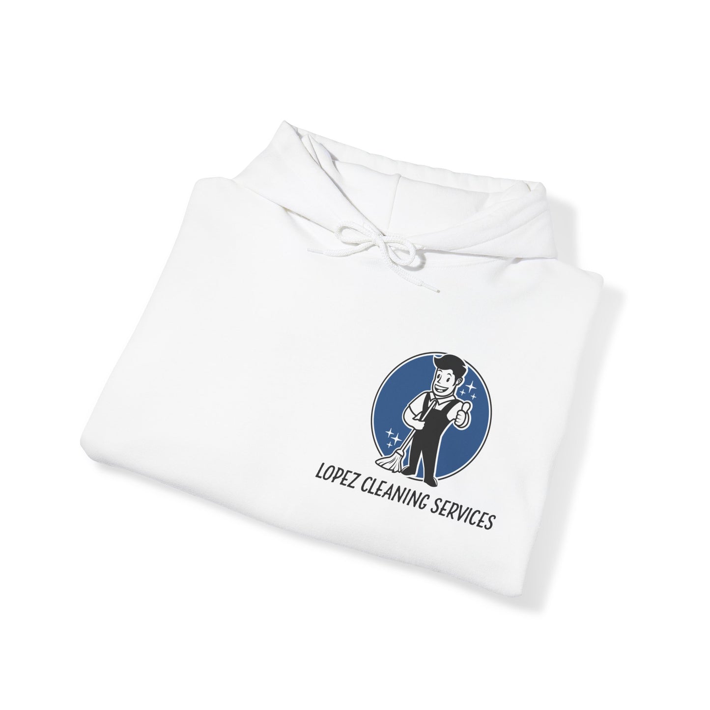 Lopez Cleaning Services Heavy Blend™ Hooded Sweatshirt