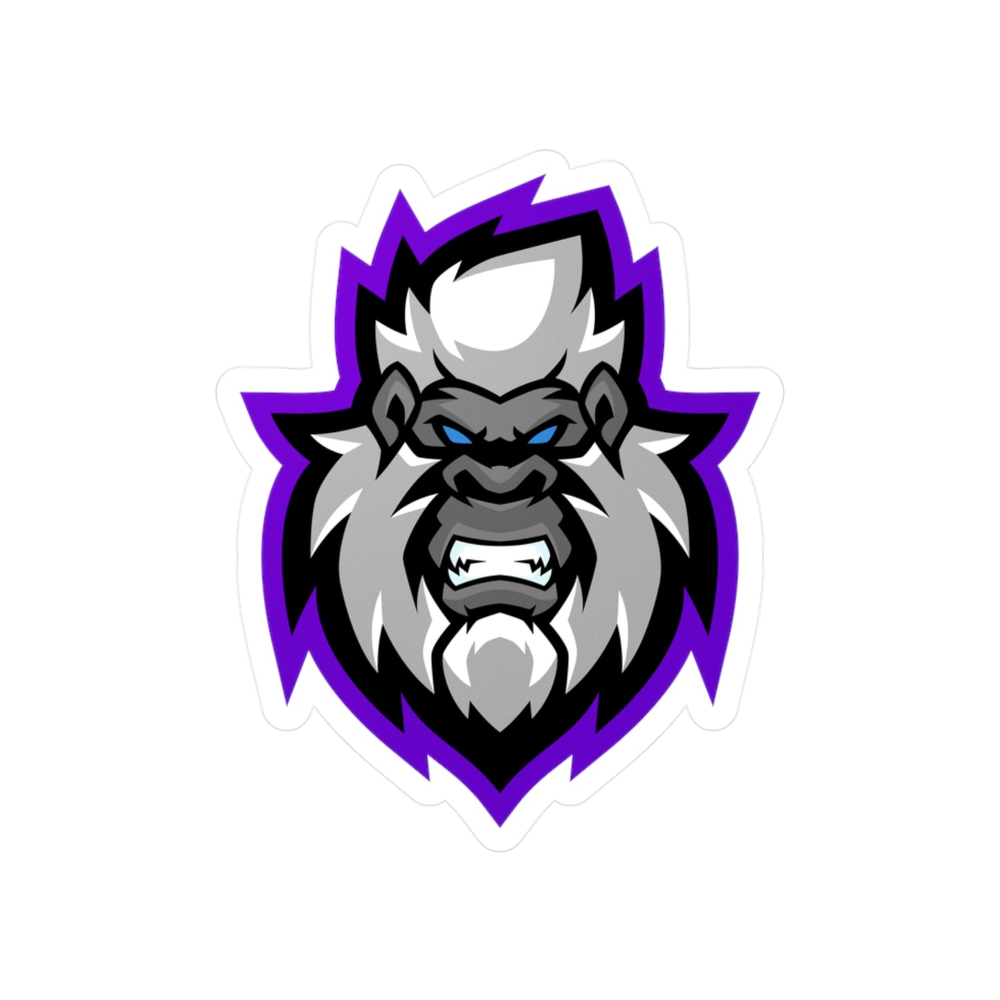 Yetis Head Kiss-Cut Vinyl Decals