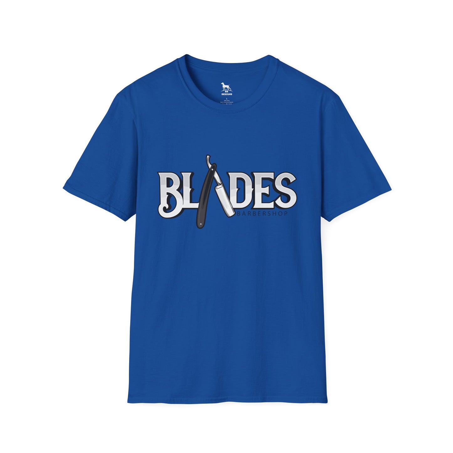 Blades Barbershop Softstyle T-Shirt