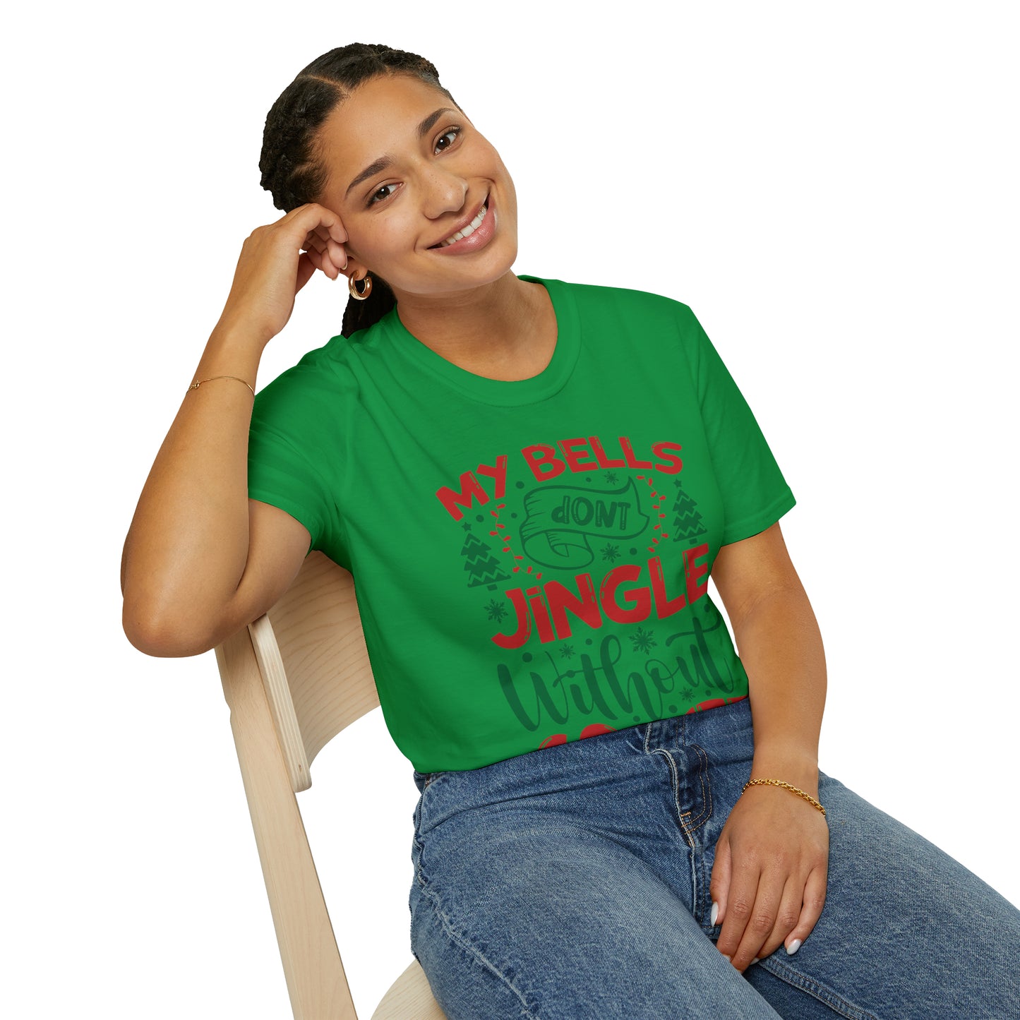 My Bells Don't Jingle Without Coffee Softstyle T-Shirt