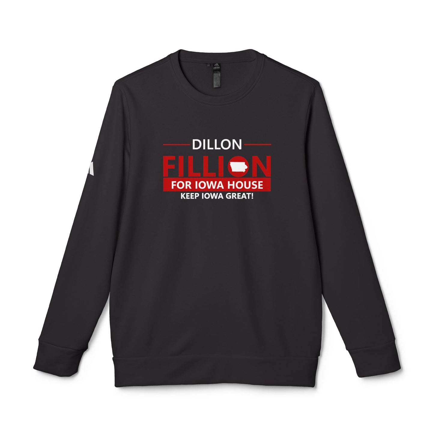 Fillion adidas Unisex Fleece Crewneck Sweatshirt