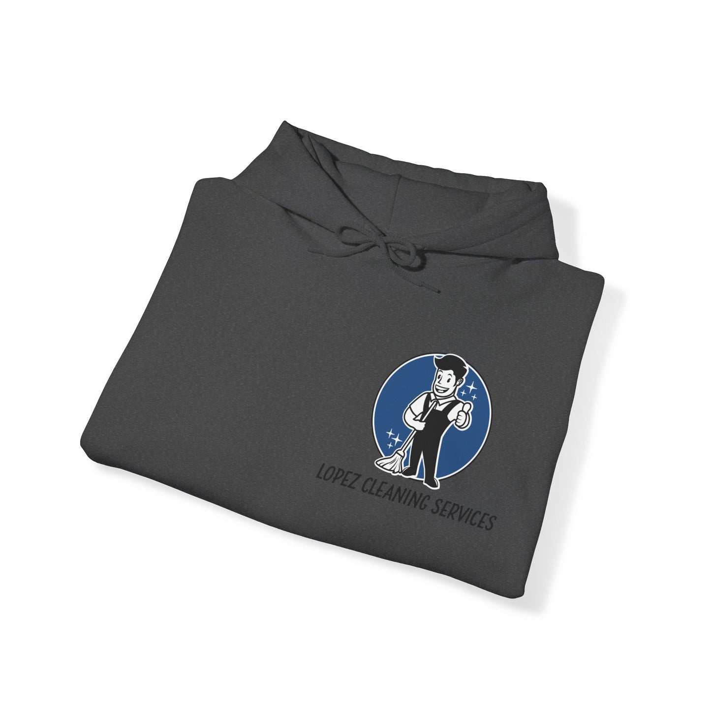 Lopez Cleaning Services Heavy Blend™ Hooded Sweatshirt