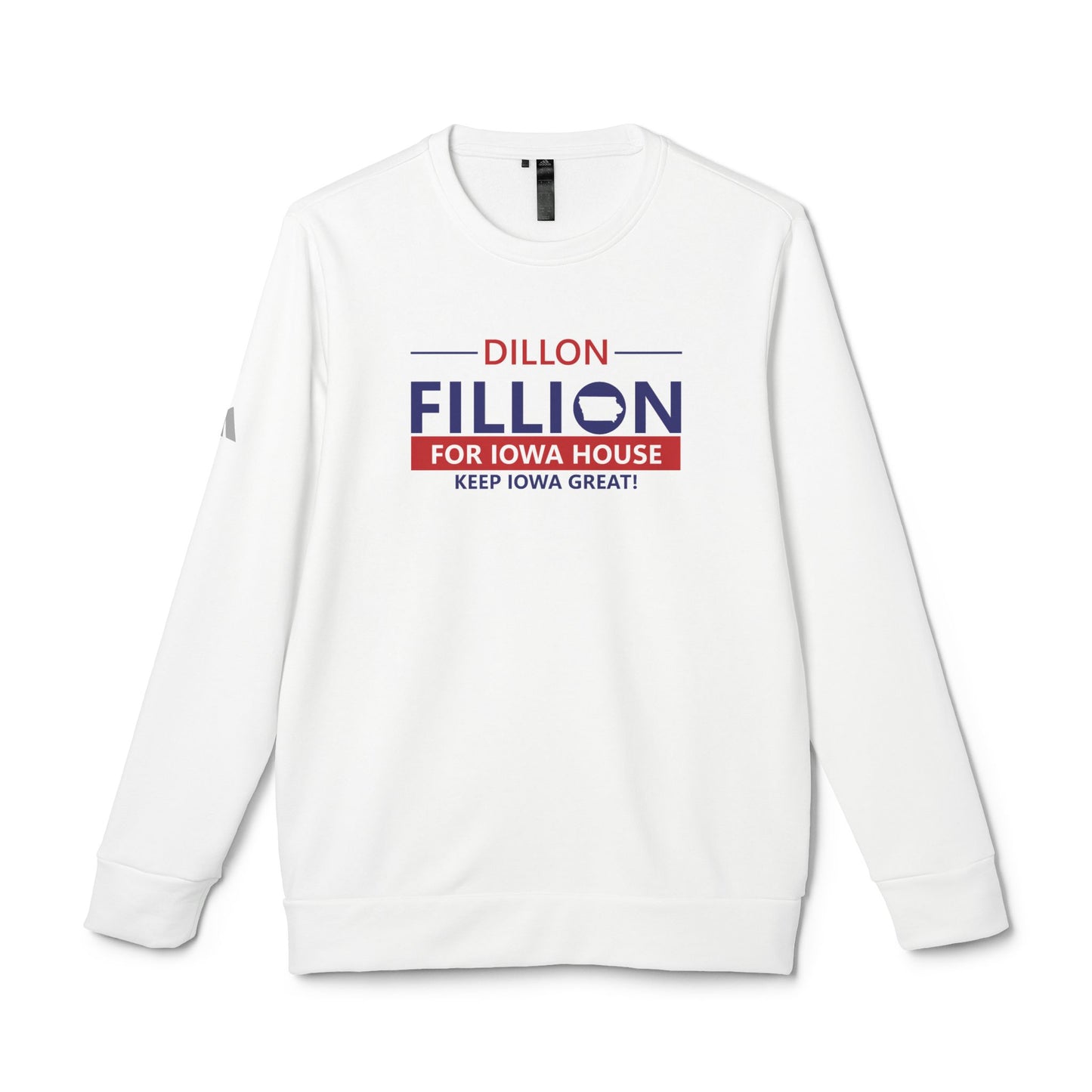 Fillion adidas Unisex Fleece Crewneck Sweatshirt