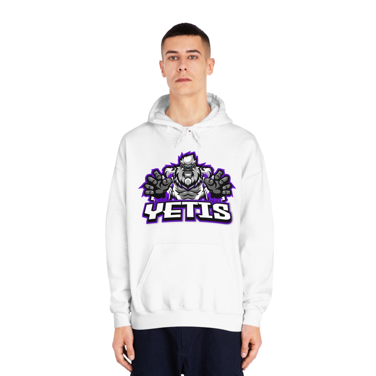 Yetis Logo Unisex DryBlend® Hooded Sweatshirt