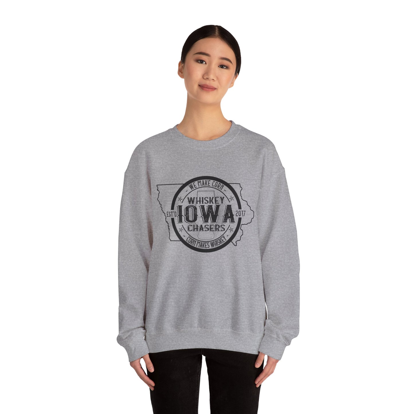 Iowa Whiskey Chasers Heavy Blend™ Crewneck Sweatshirt