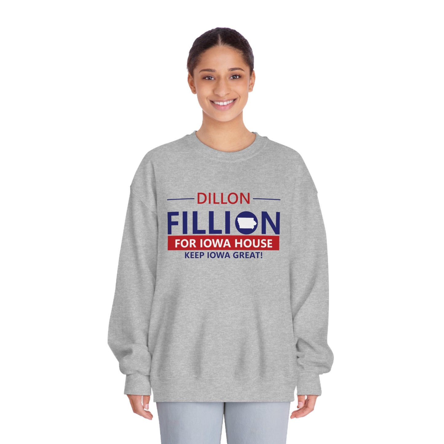 Fillion Unisex DryBlend® Crewneck Sweatshirt