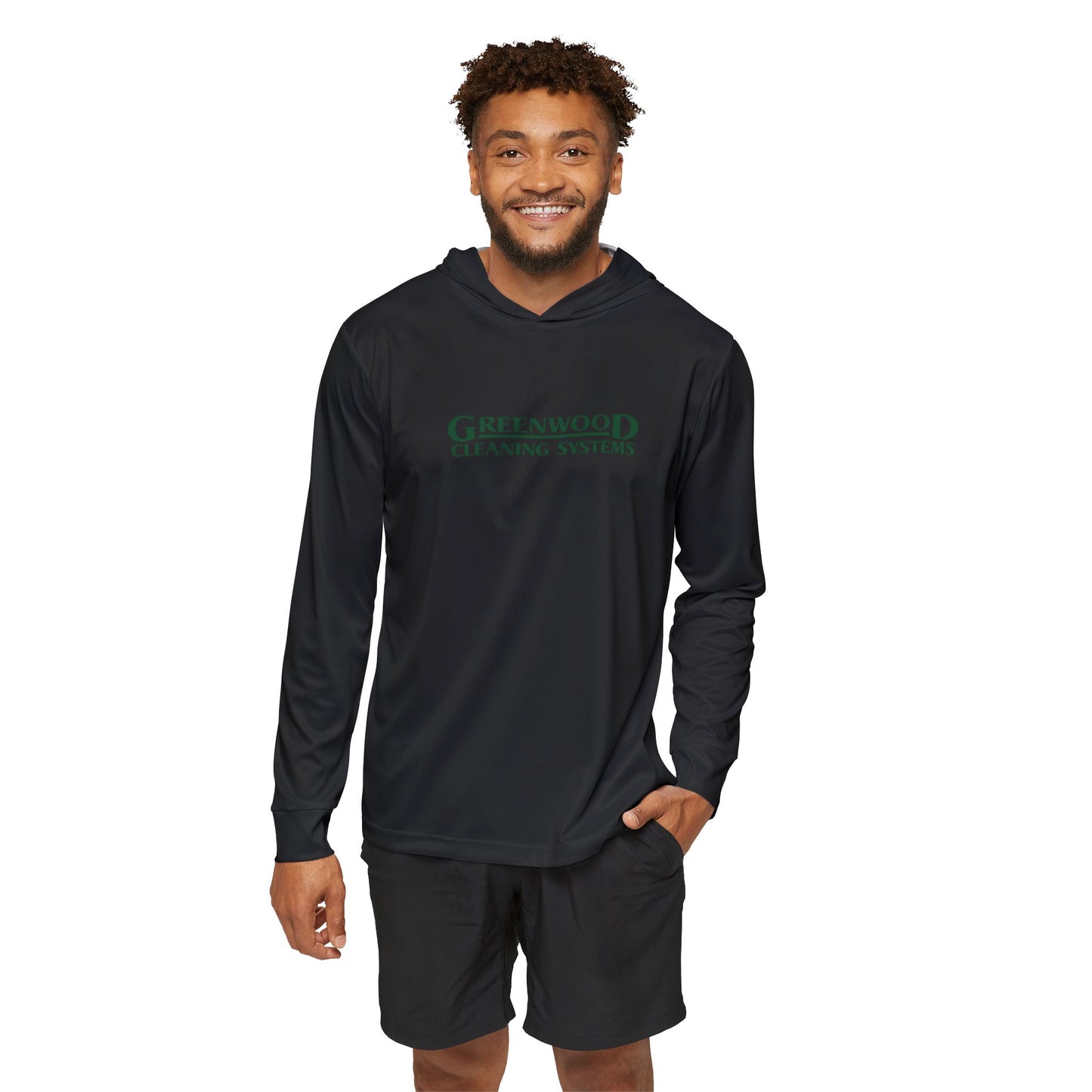 Greenwood Cleaning Systems UPF+50 Performance Hoodie (Black)