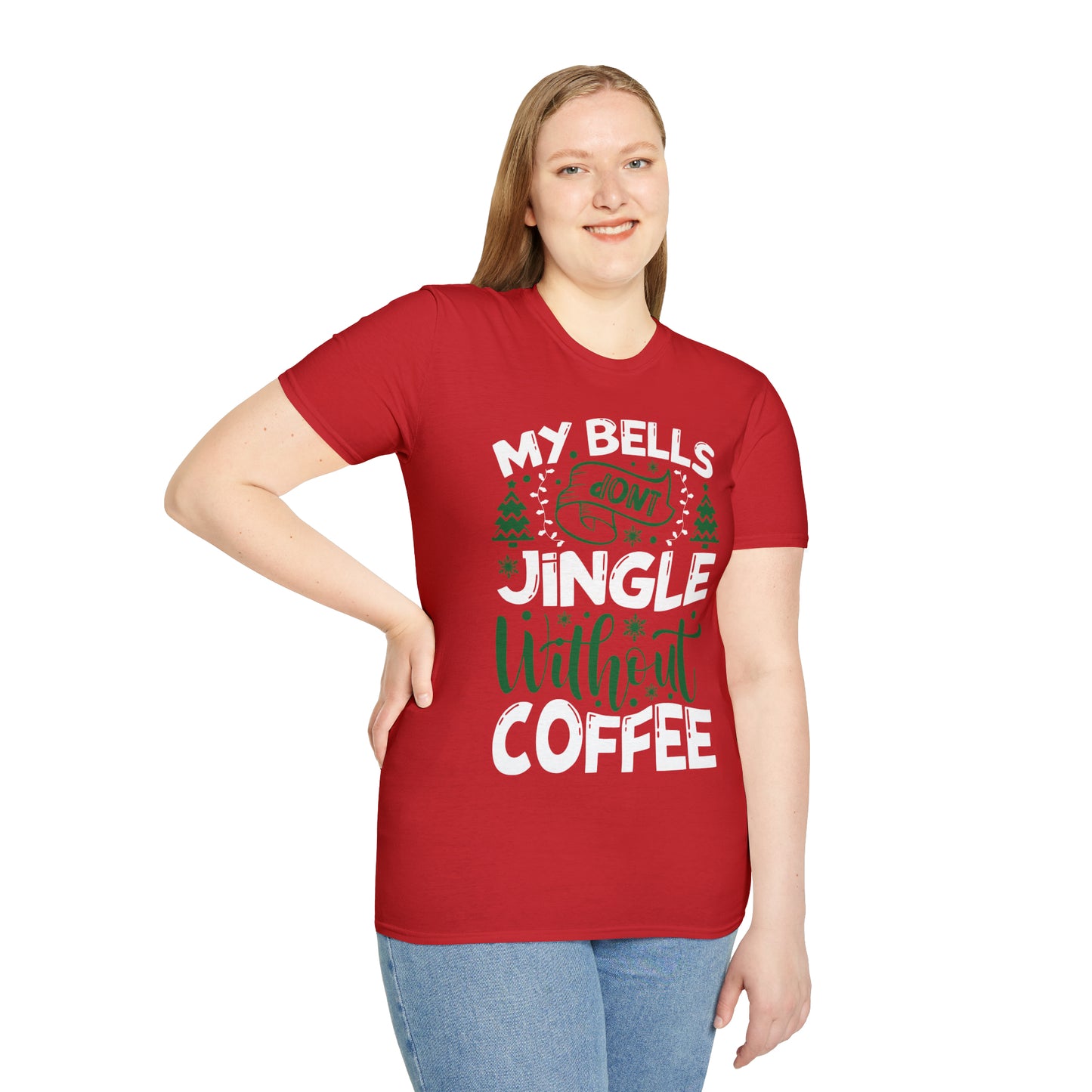 My Bells Don't Jingle Without Coffee Softstyle T-Shirt