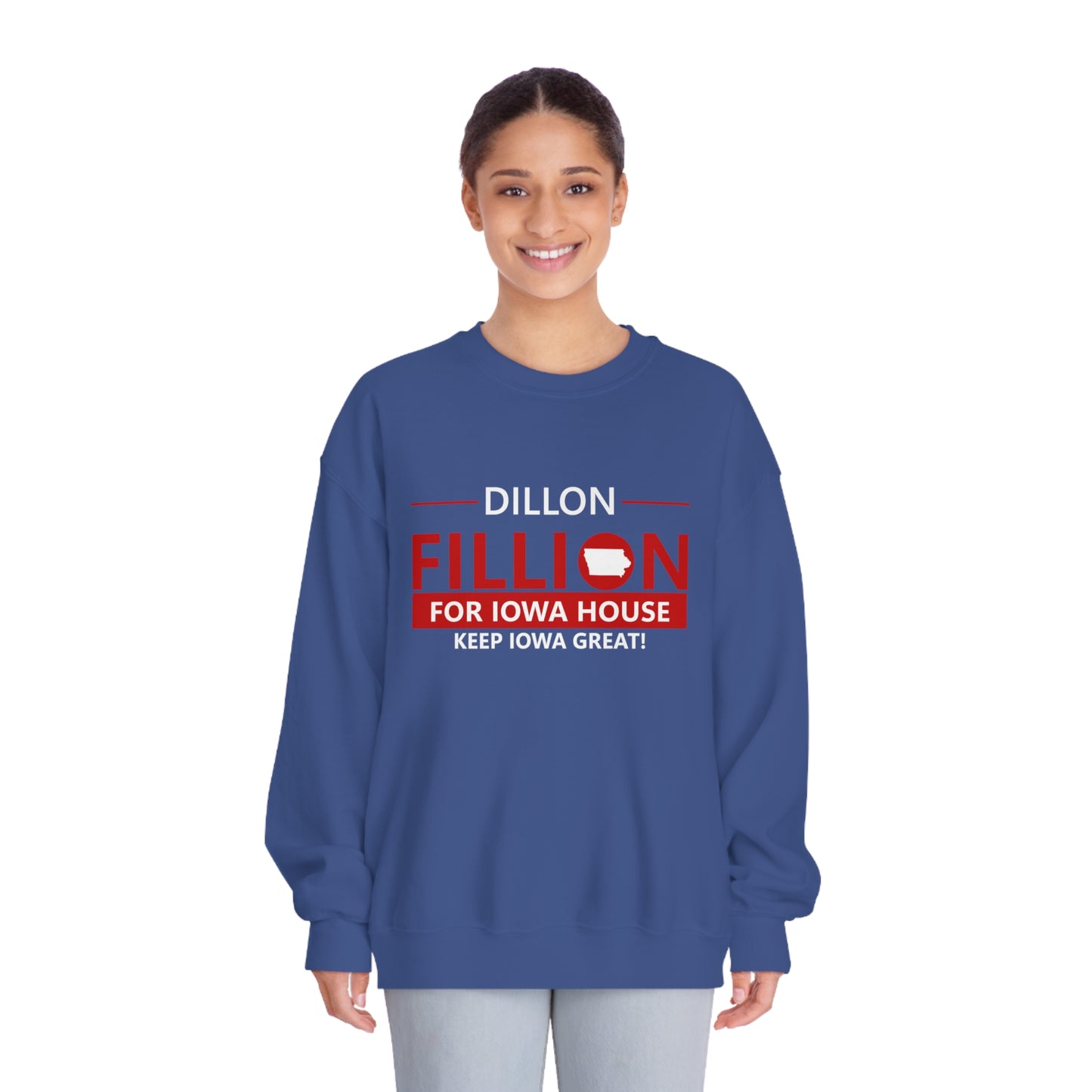 Fillion Unisex DryBlend® Crewneck Sweatshirt