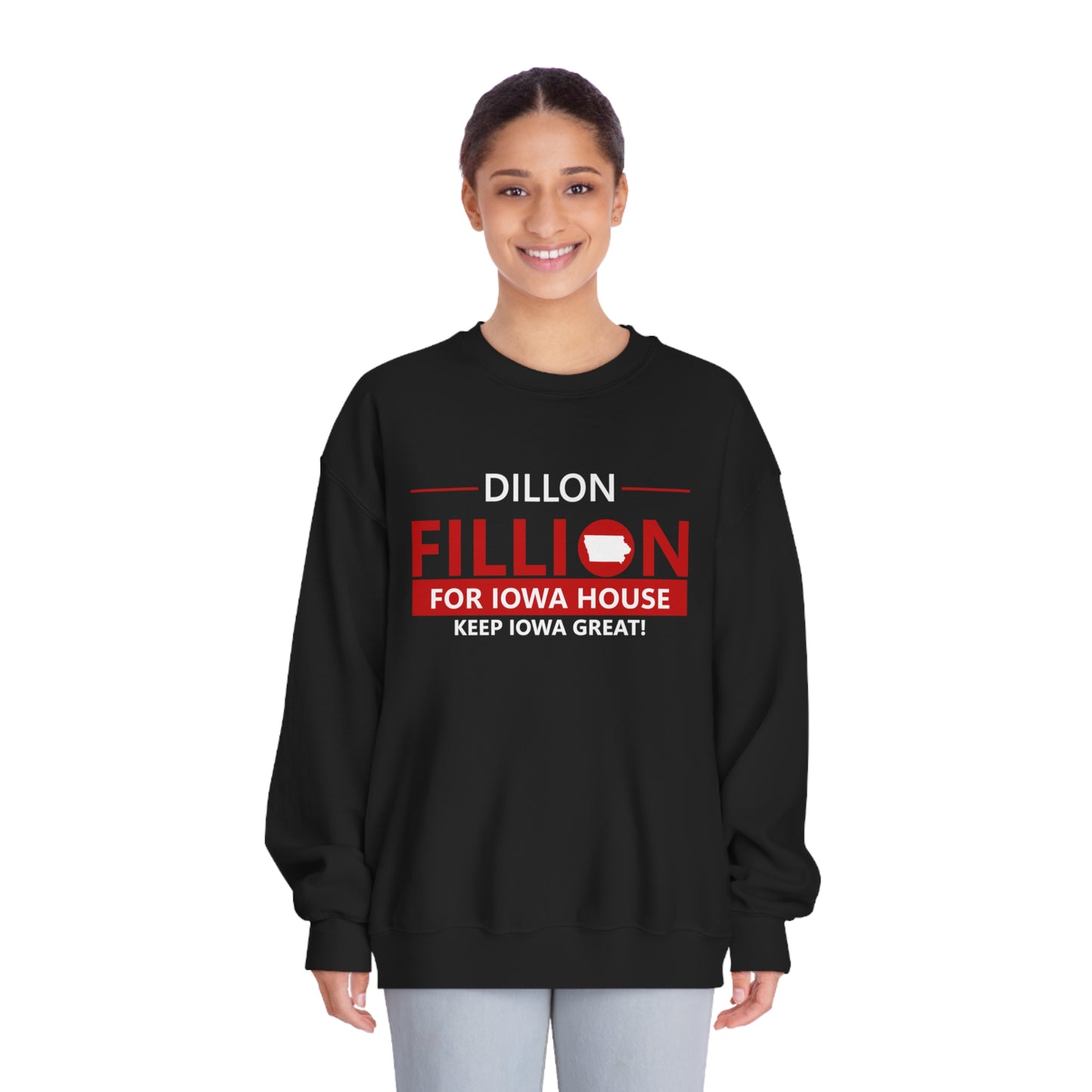 Fillion Unisex DryBlend® Crewneck Sweatshirt