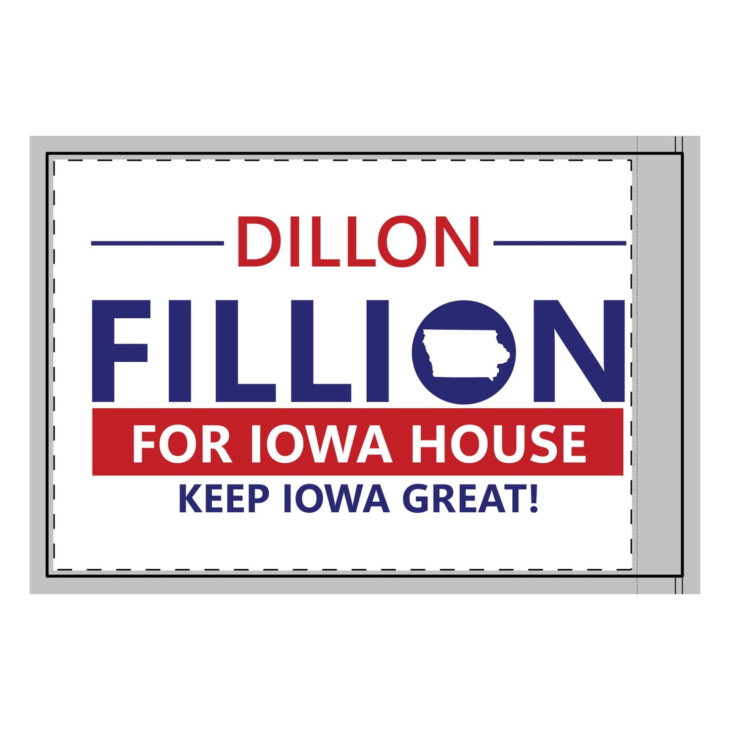Fillion Double-Sided Flag