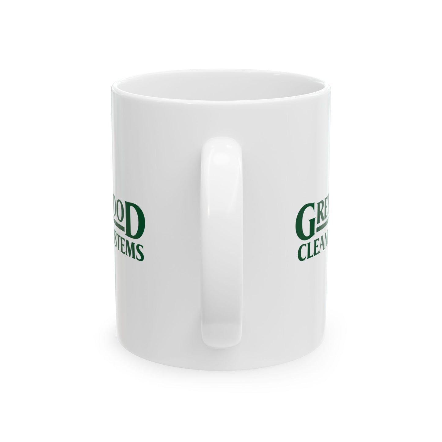 Greenwood Cleaning Systems Ceramic Mug, (11oz, 15oz)