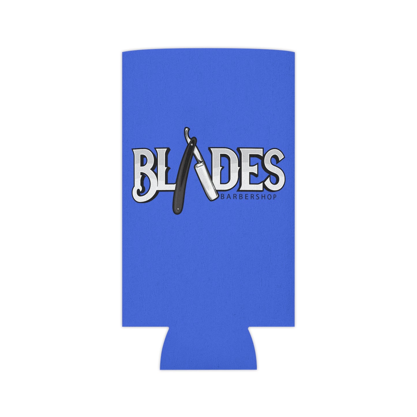 Blades Barbershop Can Cooler