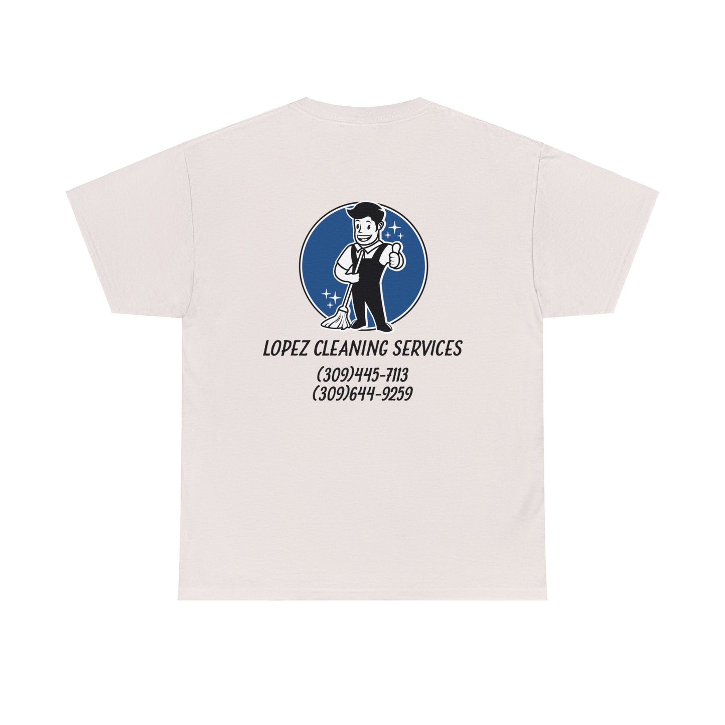 Lopez Cleaning Services Heavy Cotton Tee