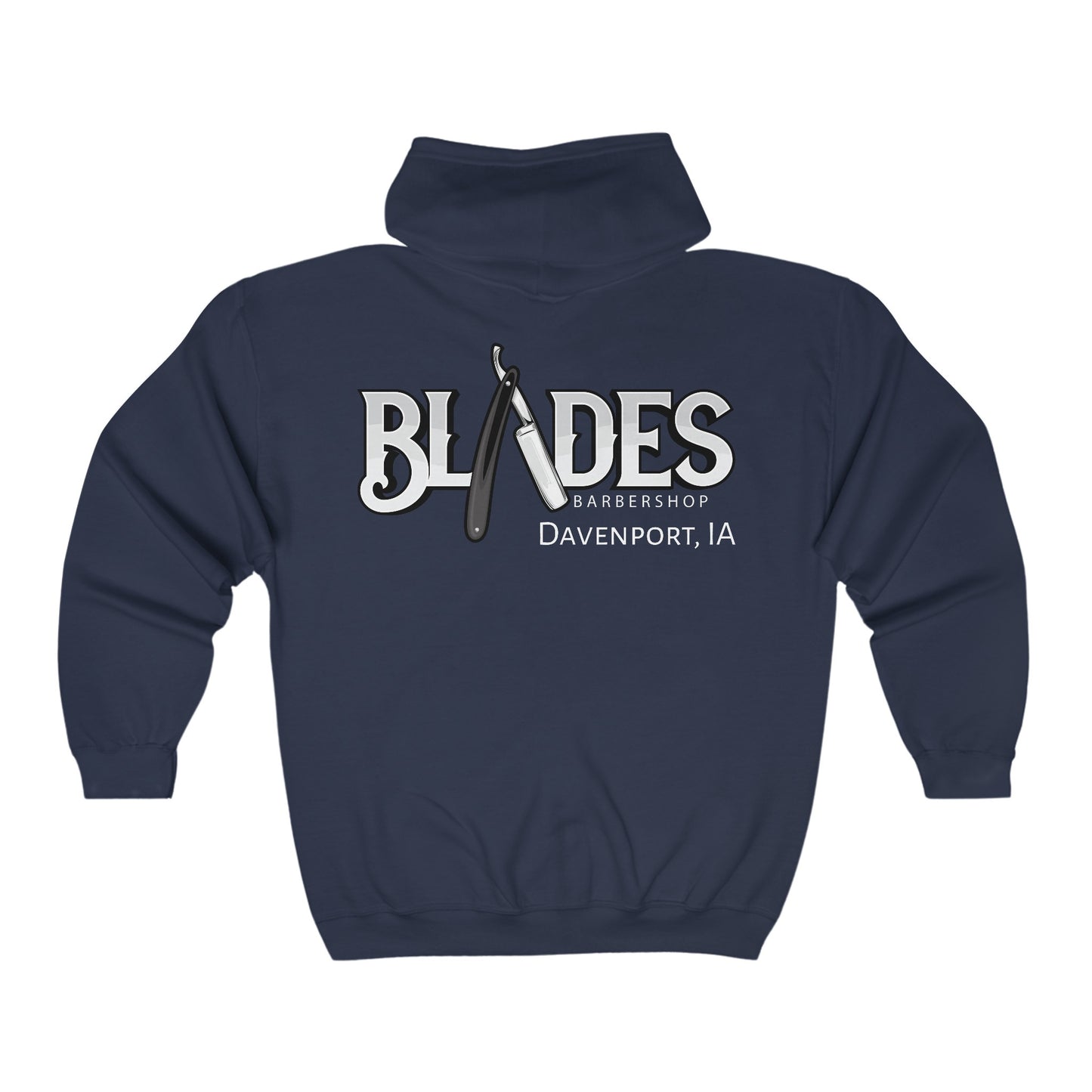 Blades Heavy Blend™ Full Zip Hooded Sweatshirt