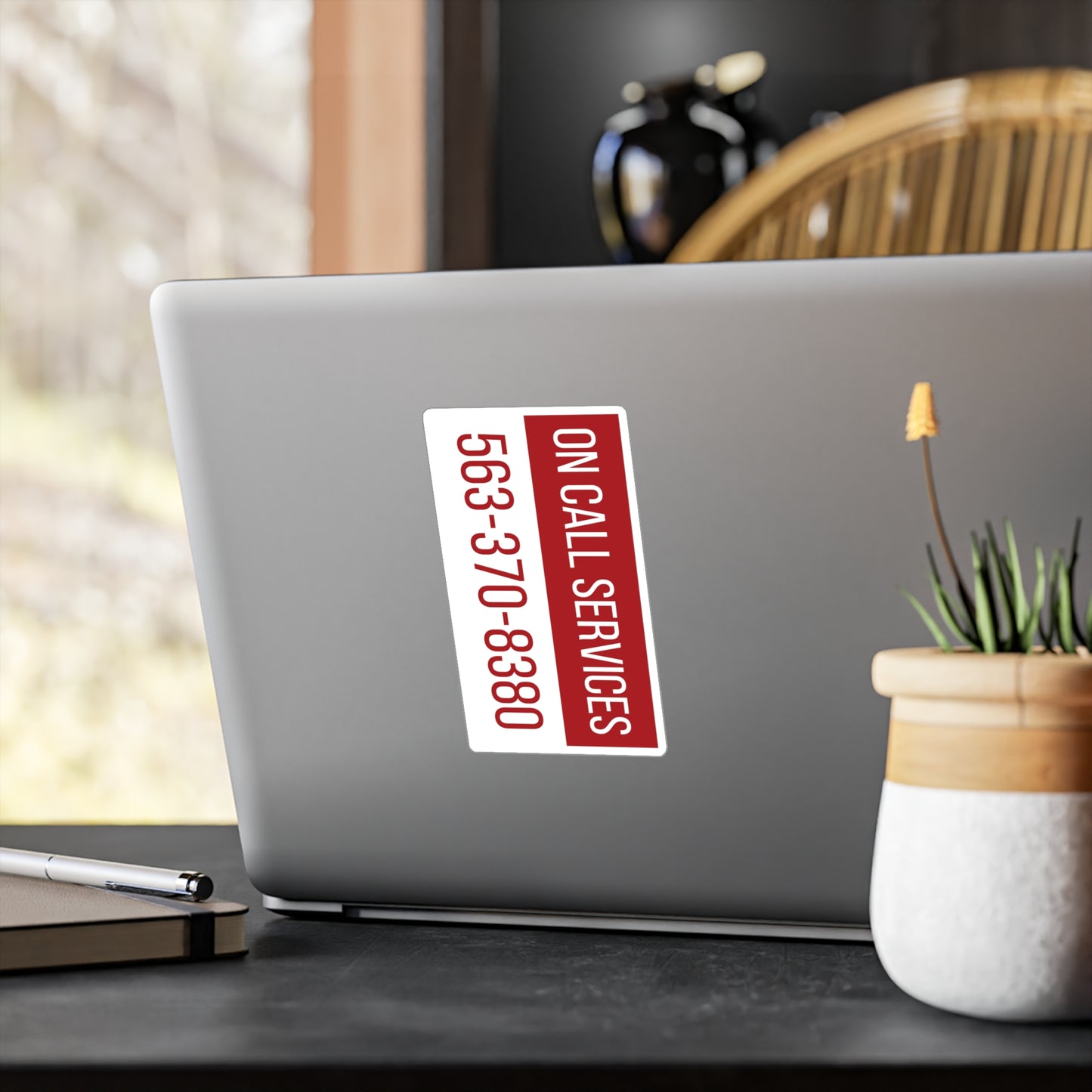 On Call Services Kiss-Cut Vinyl Decals