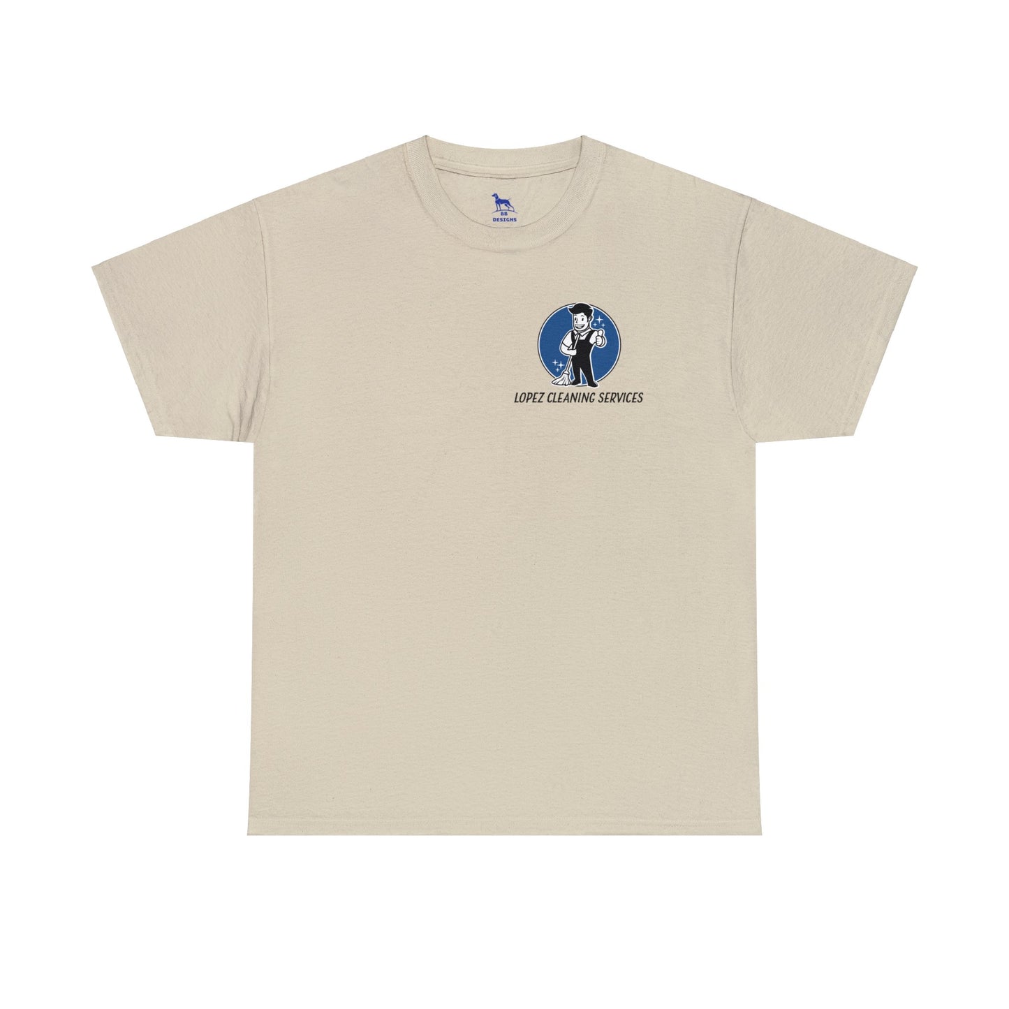 Lopez Cleaning Services Heavy Cotton Tee