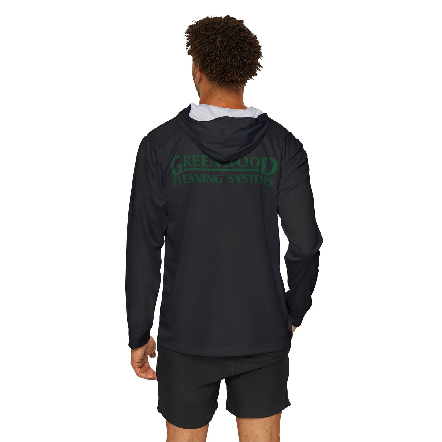 Greenwood Cleaning Systems UPF+50 Performance Hoodie (Black)