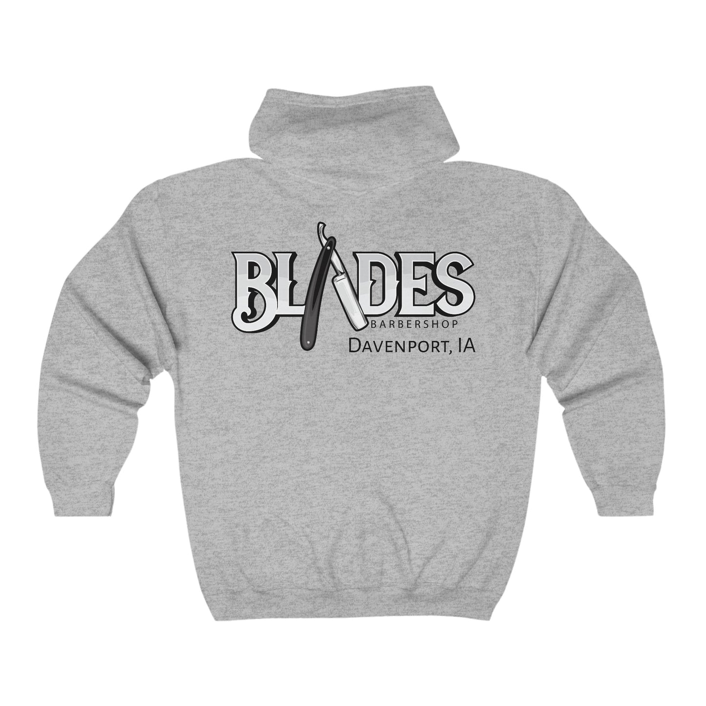 Blades Heavy Blend™ Full Zip Hooded Sweatshirt