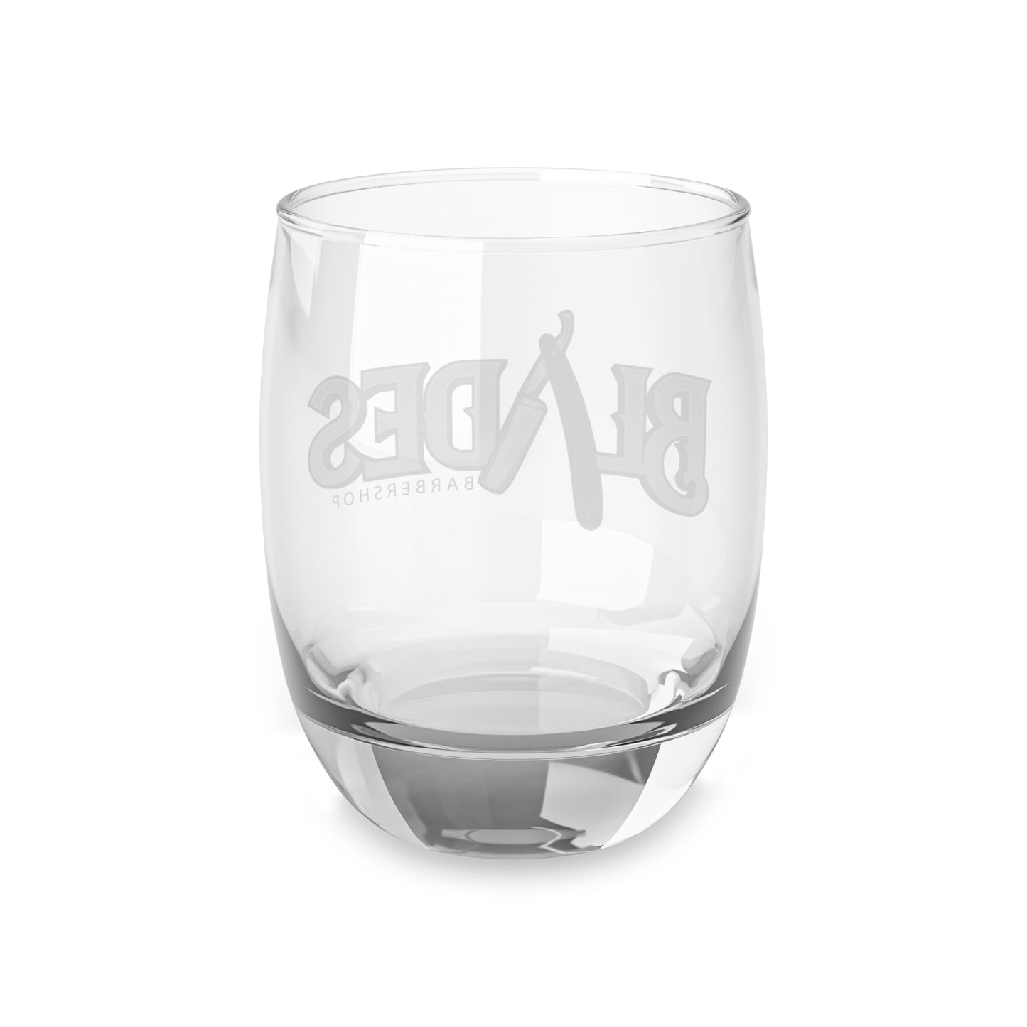 Blades Barbershop Whiskey Glass