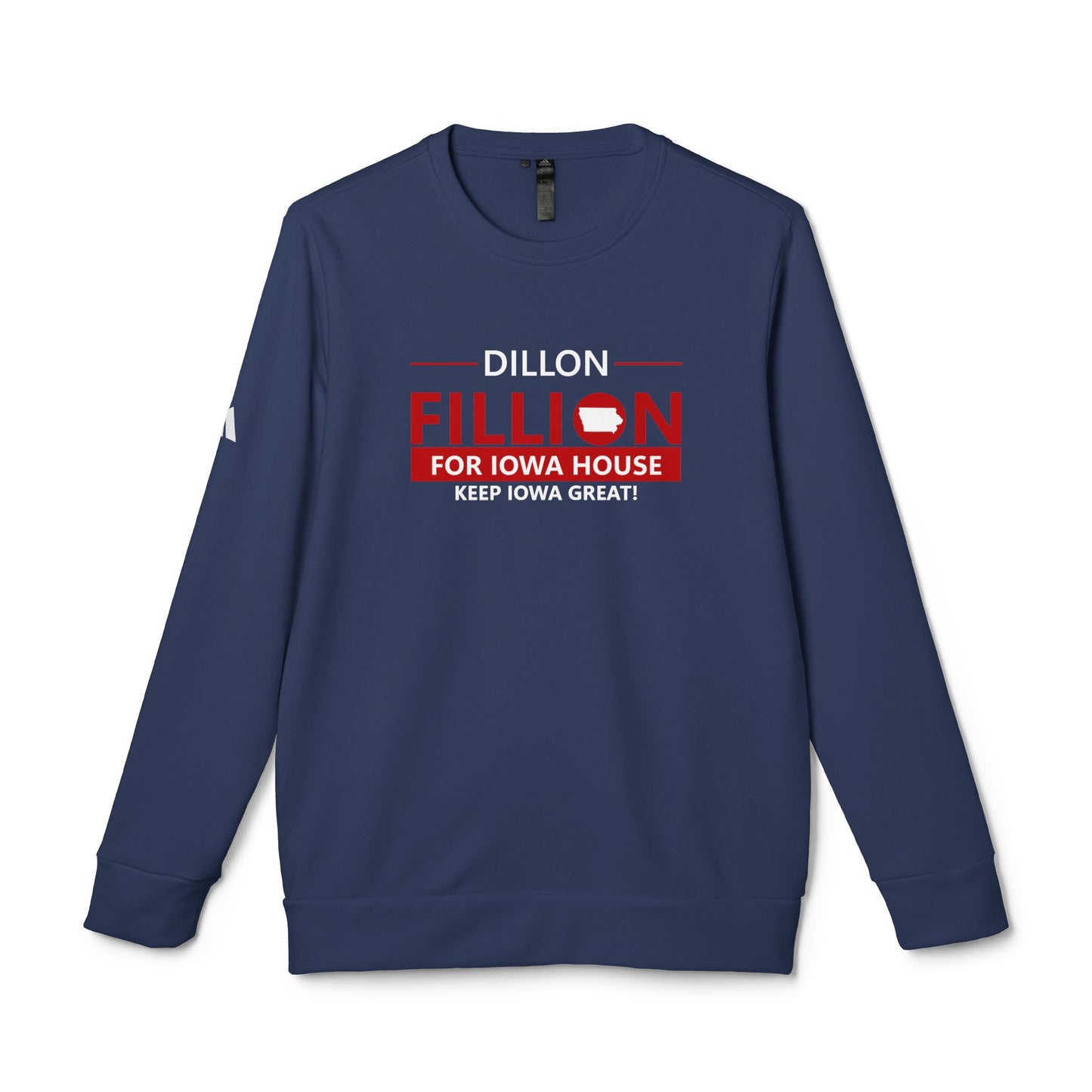 Fillion adidas Unisex Fleece Crewneck Sweatshirt