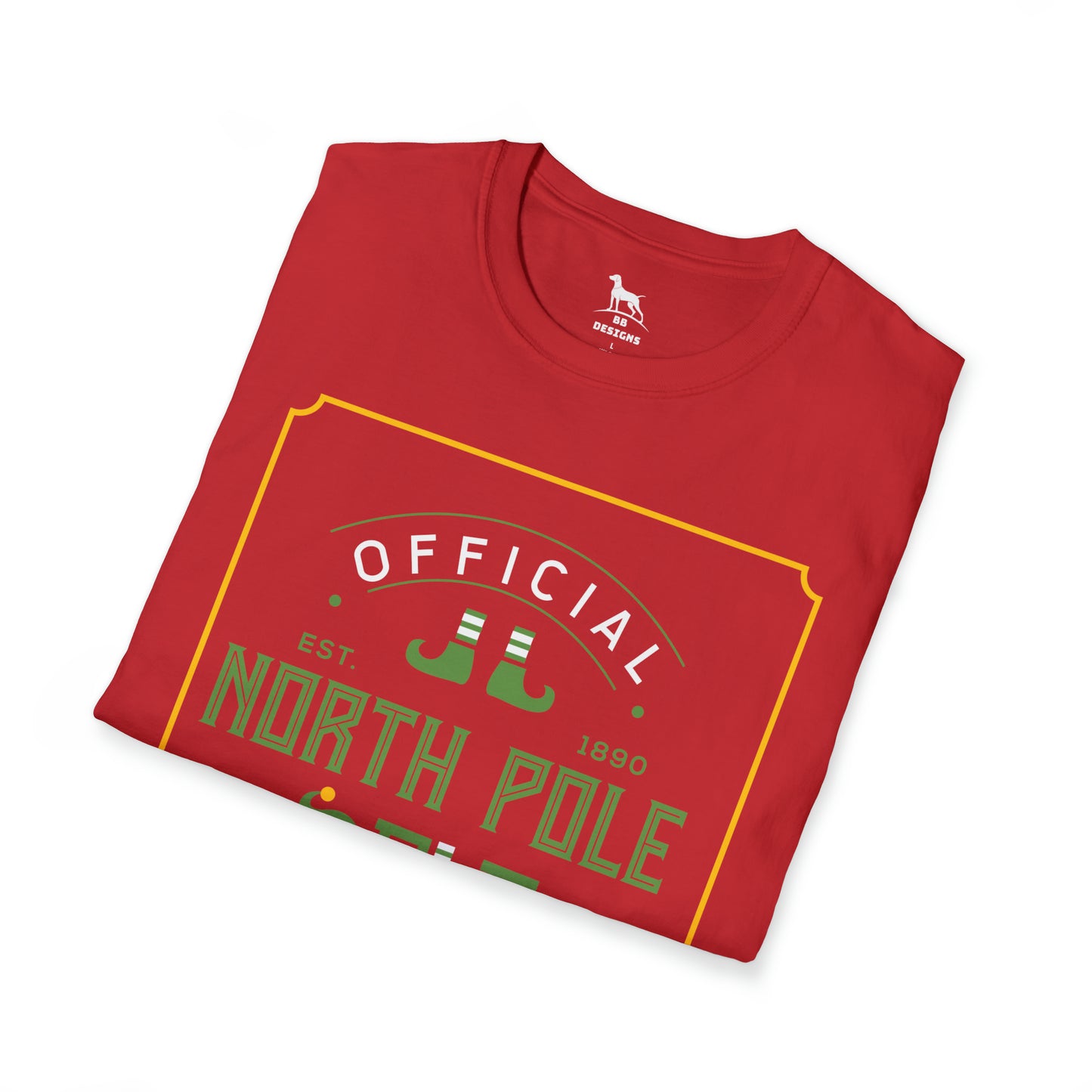 Official North Pole Elf Squad Softstyle T-Shirt