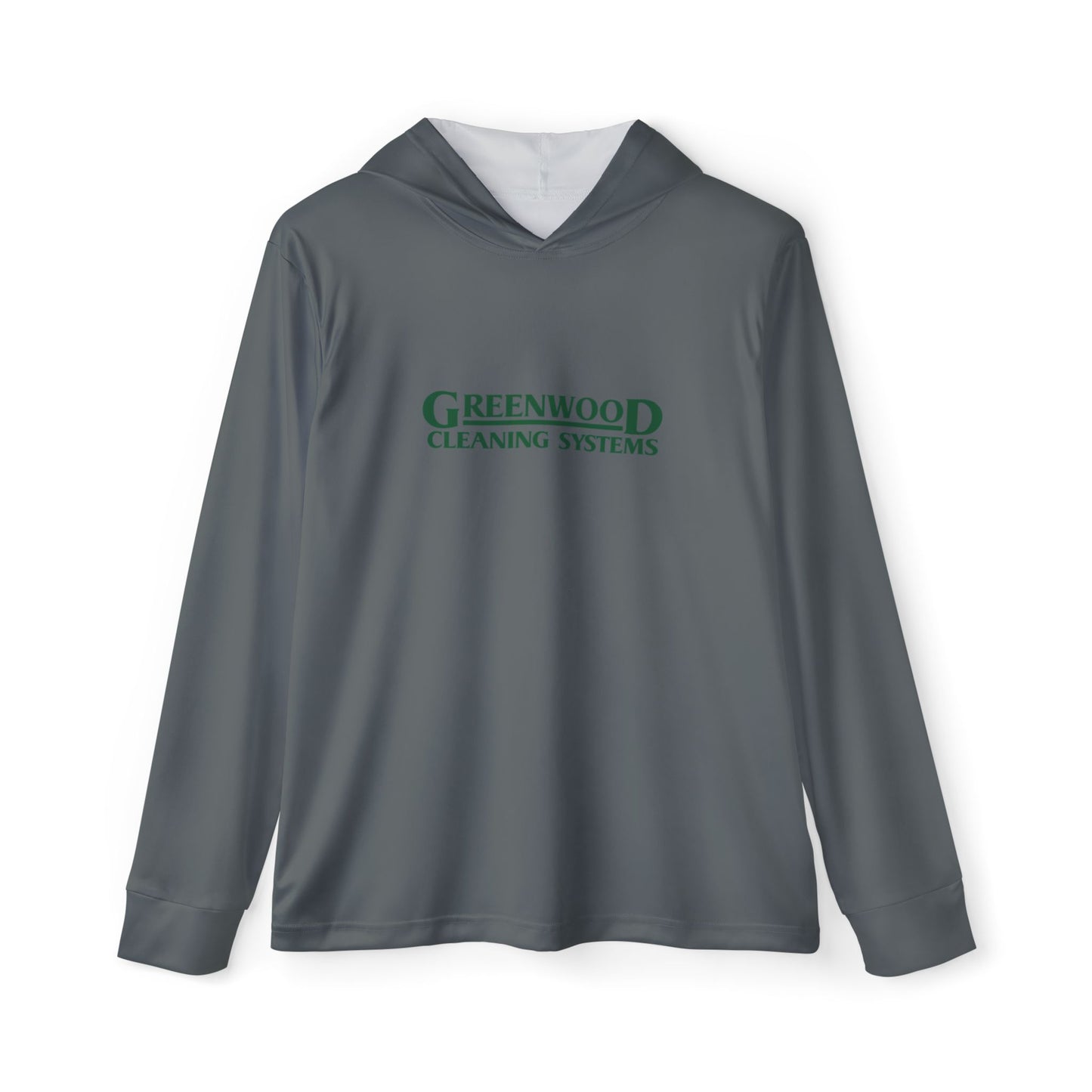 Greenwood Cleaning Systems UPF+50 Performance Hoodie (Dark Gray)