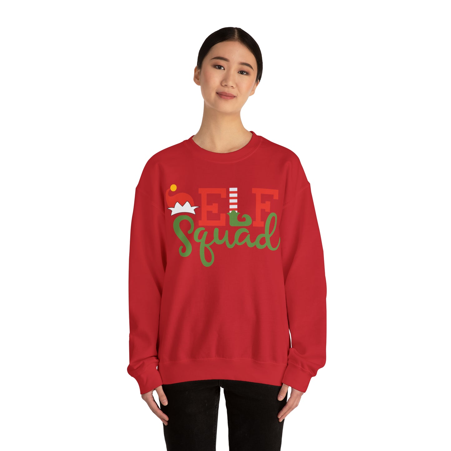 Elf Squad Heavy Blend™ Crewneck Sweatshirt