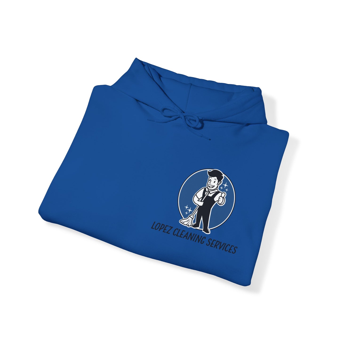 Lopez Cleaning Services Heavy Blend™ Hooded Sweatshirt