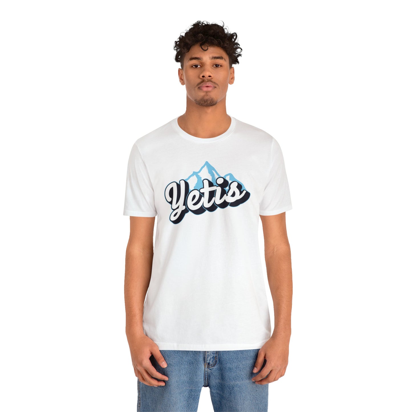 Yetis Mountain Script Short Sleeve Tee