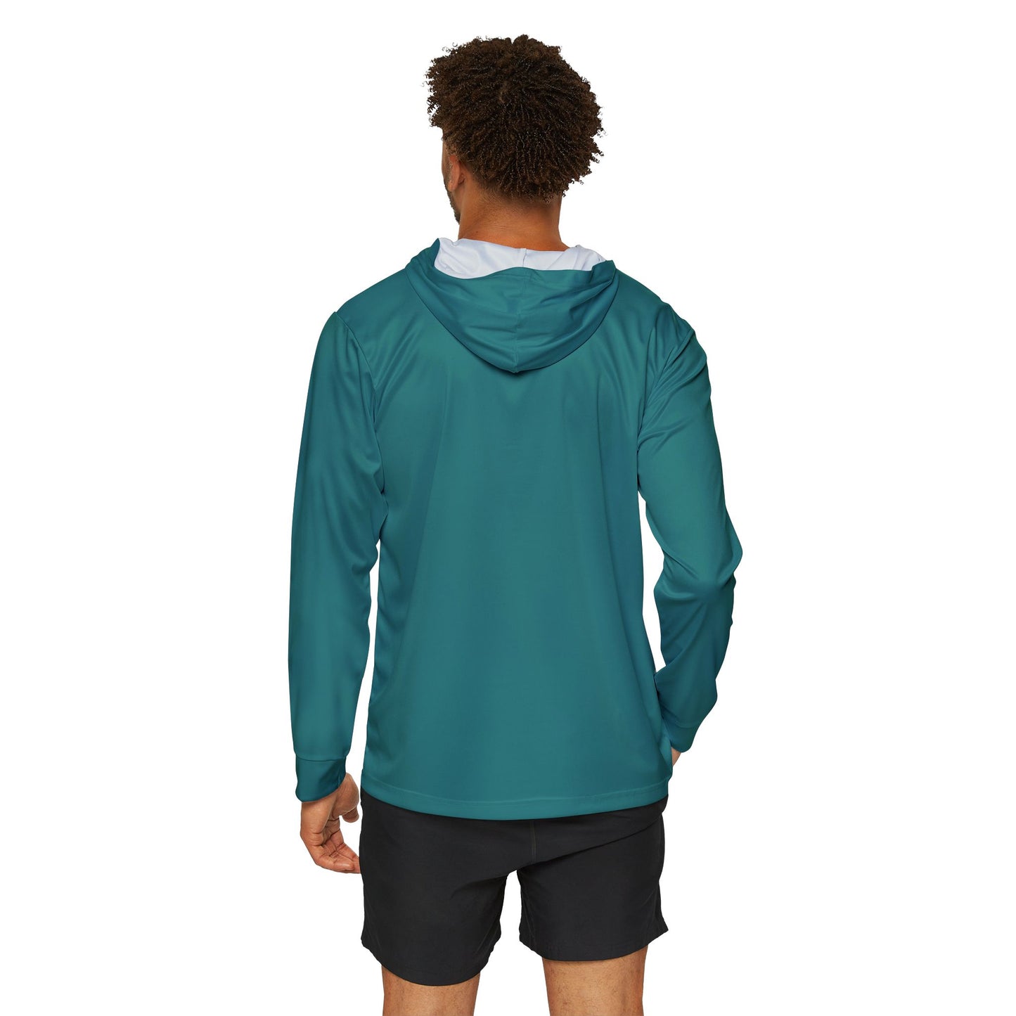 Mighty Deks Men's Sports Warmup Hoodie (Teal)