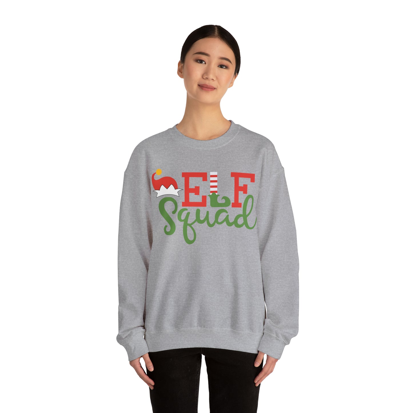 Elf Squad Heavy Blend™ Crewneck Sweatshirt