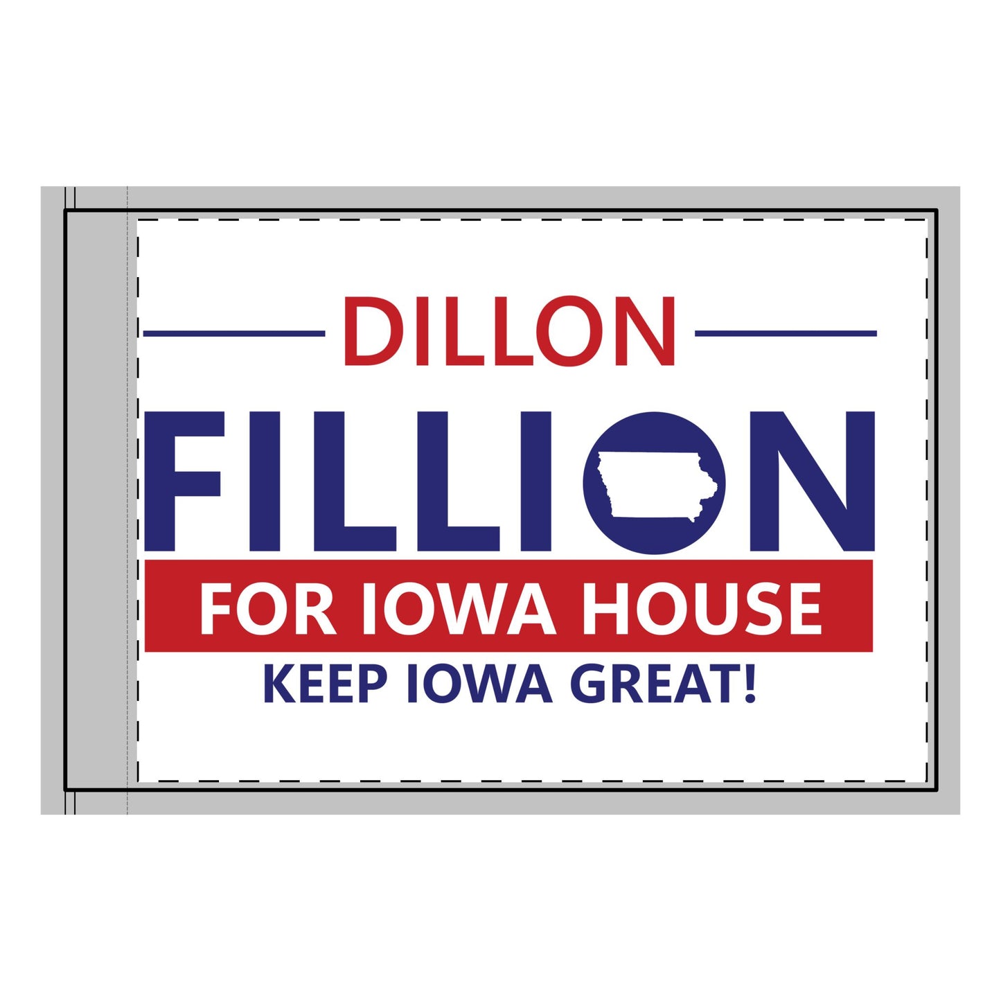 Fillion Double-Sided Flag