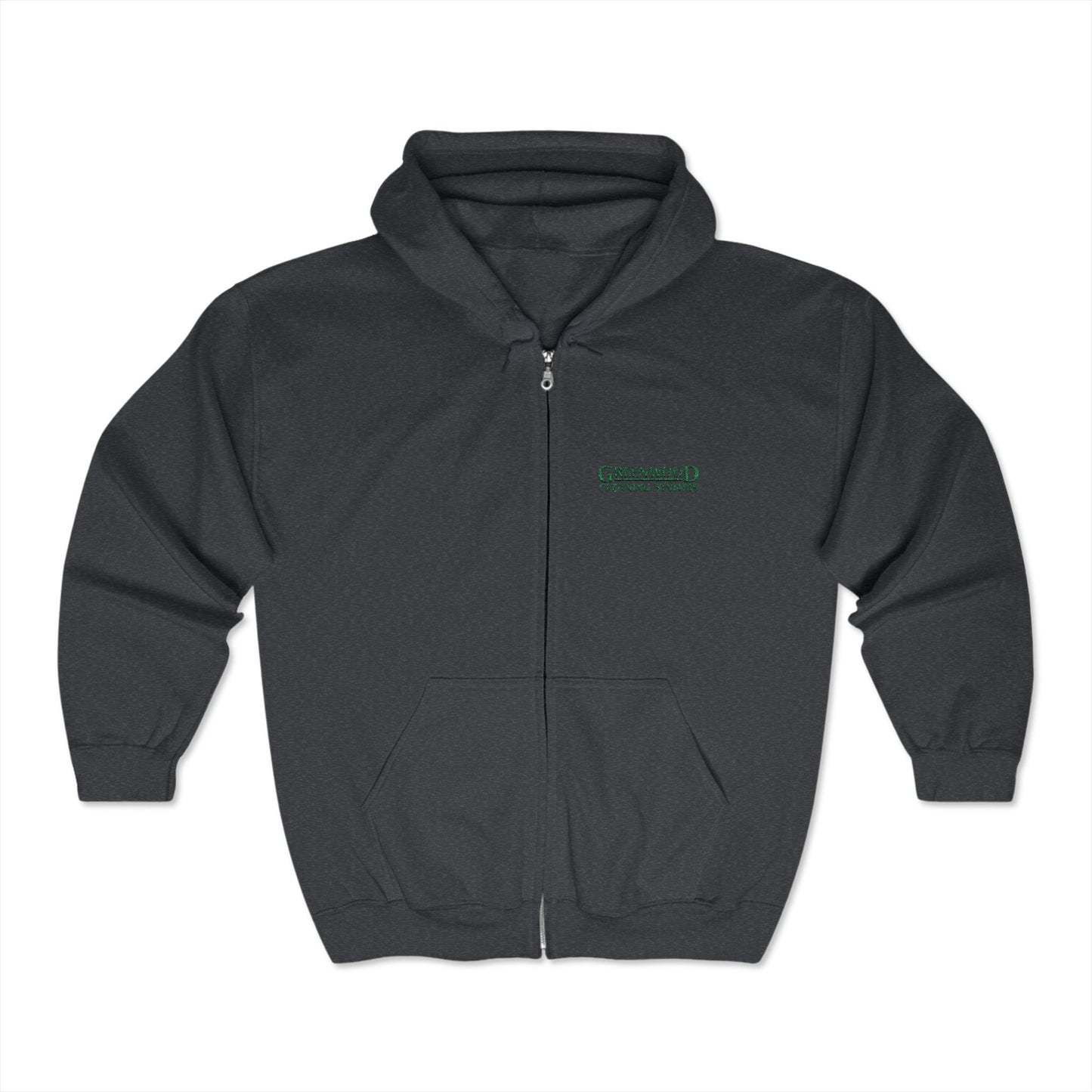 Greenwood Cleaning Systems Heavy Blend™ Full Zip Hooded Sweatshirt