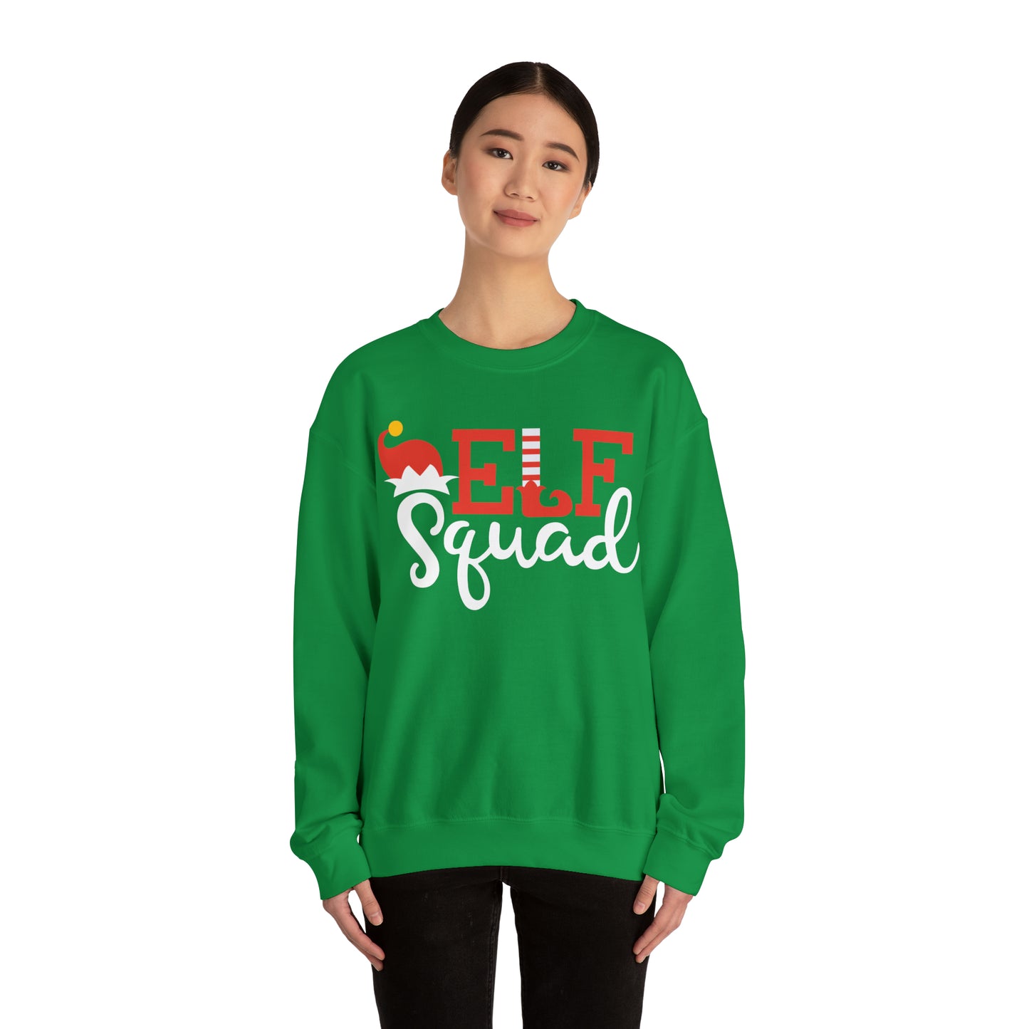 Elf Squad Heavy Blend™ Crewneck Sweatshirt