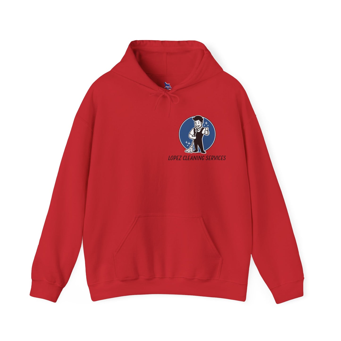 Lopez Cleaning Services Heavy Blend™ Hooded Sweatshirt