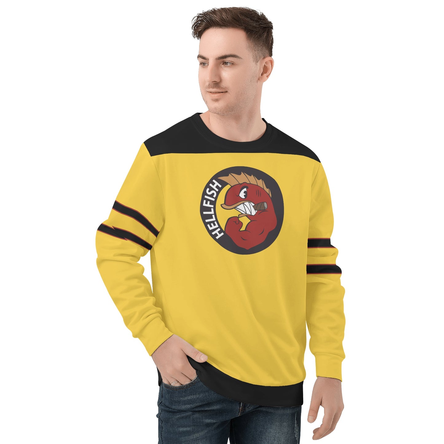 D5+ Hellfish Crew Neck Sweatshirt