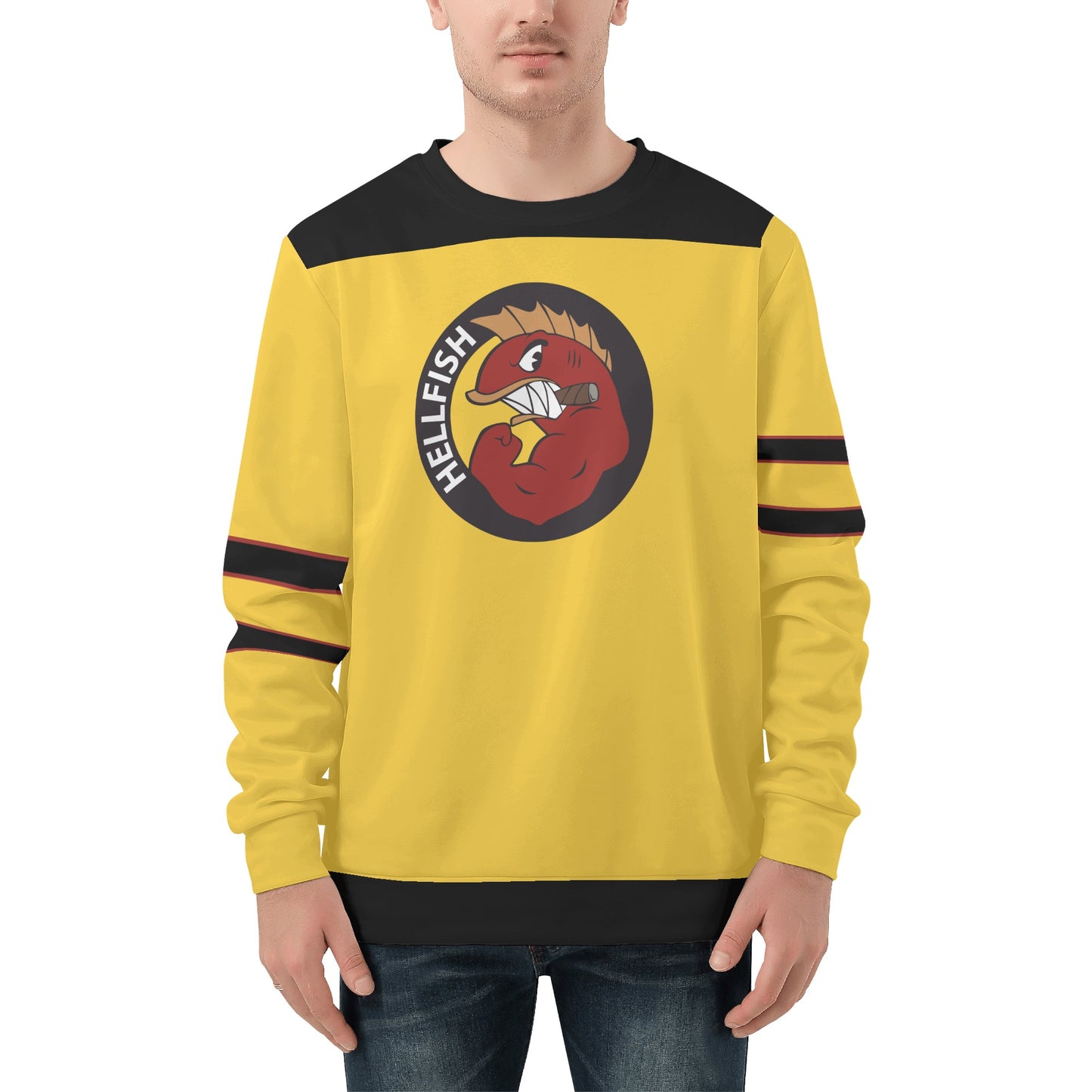 D5+ Hellfish Crew Neck Sweatshirt