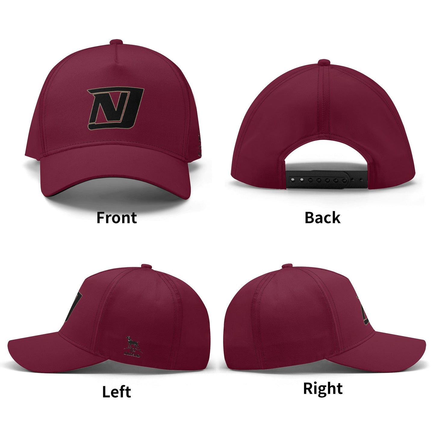 NJ Hitmen (Maroon) Baseball Cap