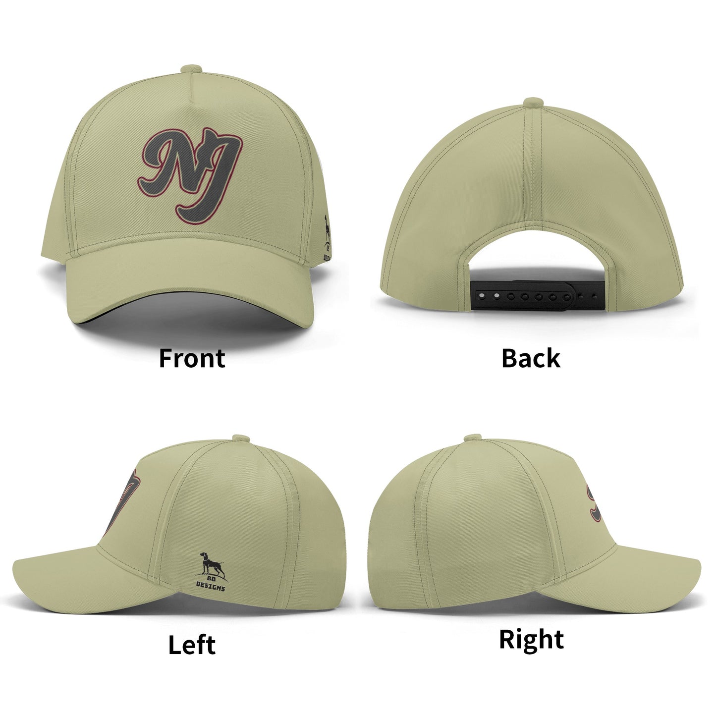 NJ Hitmen (Gold) Baseball Cap