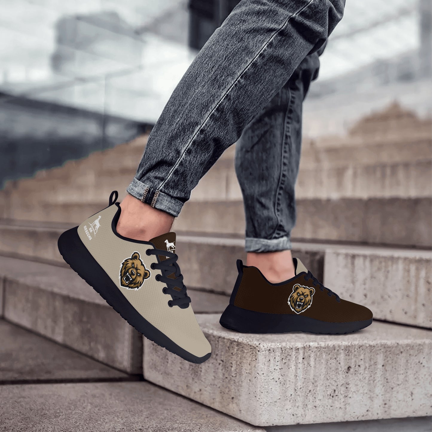 Bears Mesh Athletic Sneakers